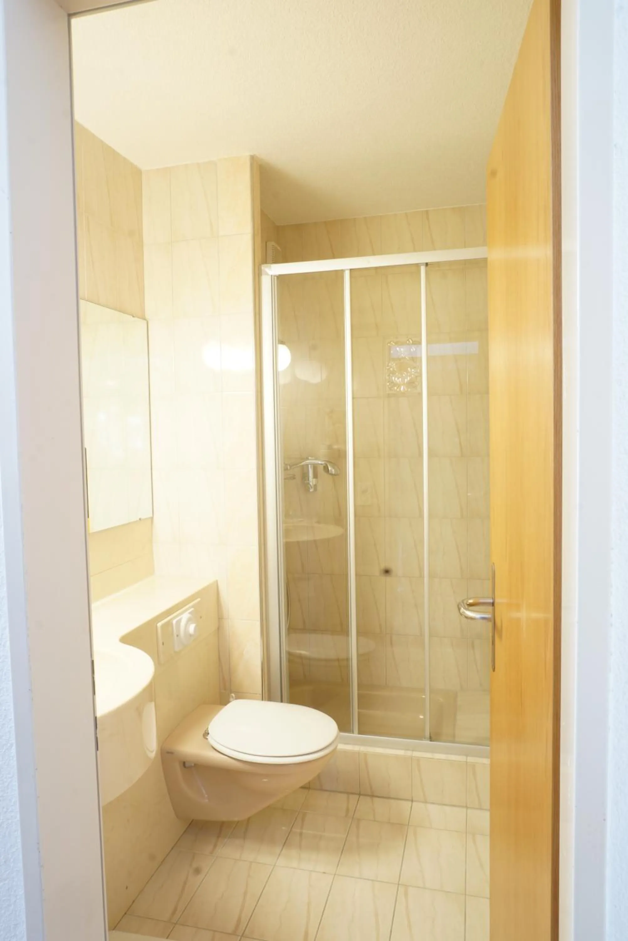 Shower in Hotel Sternen