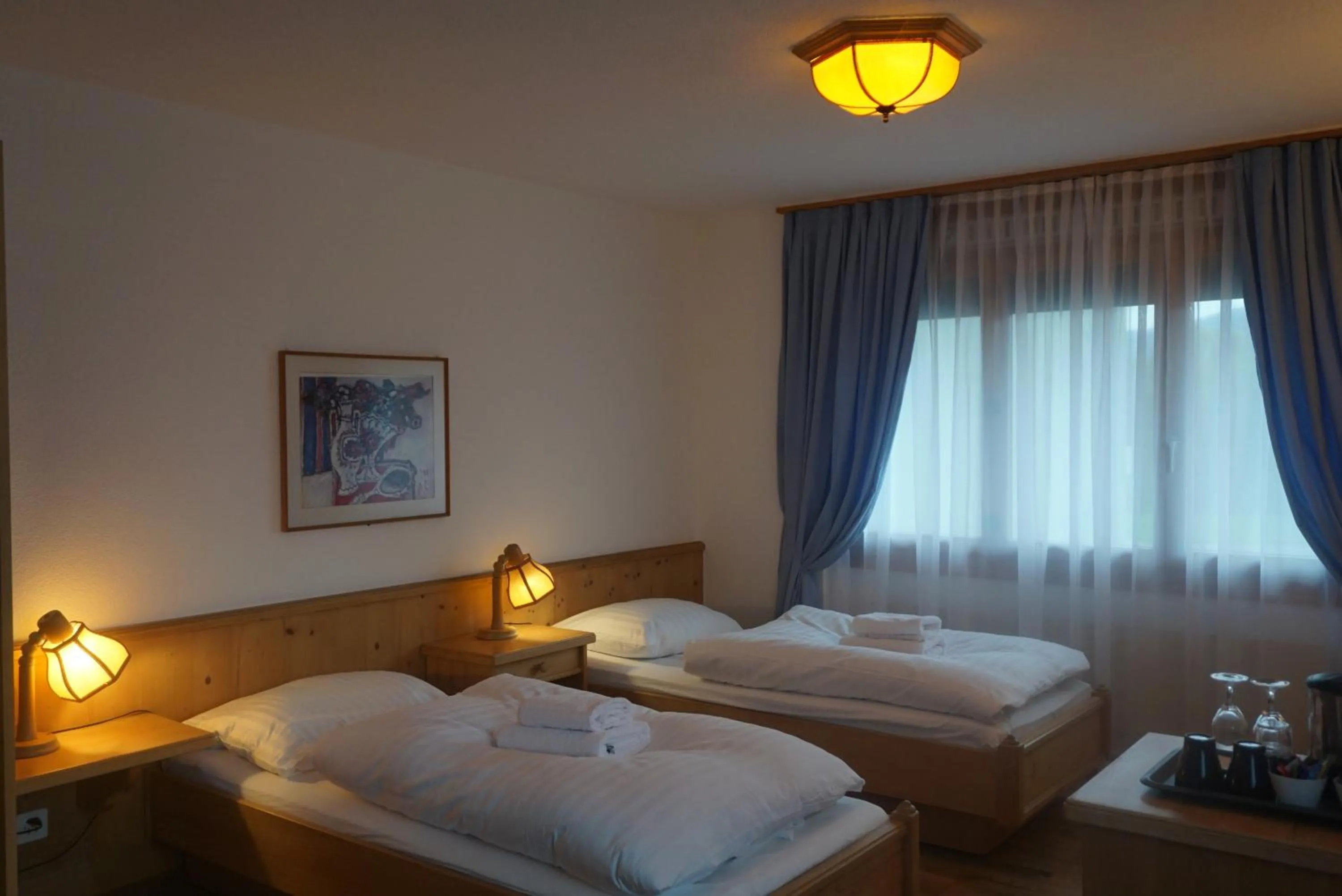 Bedroom, Bed in Hotel Sternen