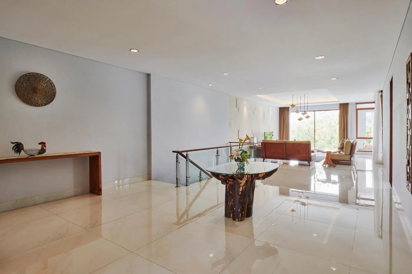 Floor plan in Asmaya Hill View Villa 7 bedrooms with a private swimming pool and billiard table