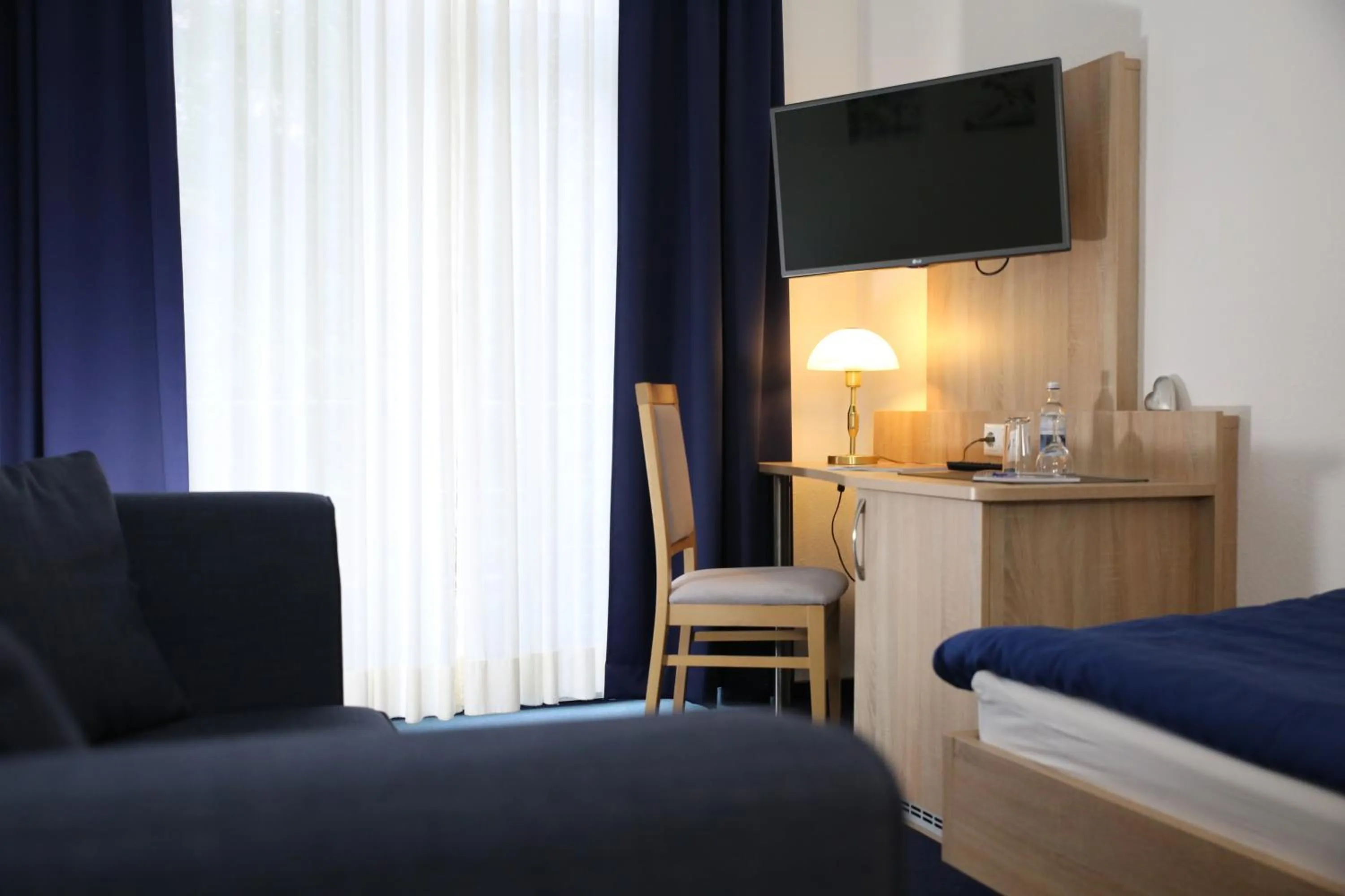 Bed in Hotel Pilar Garni