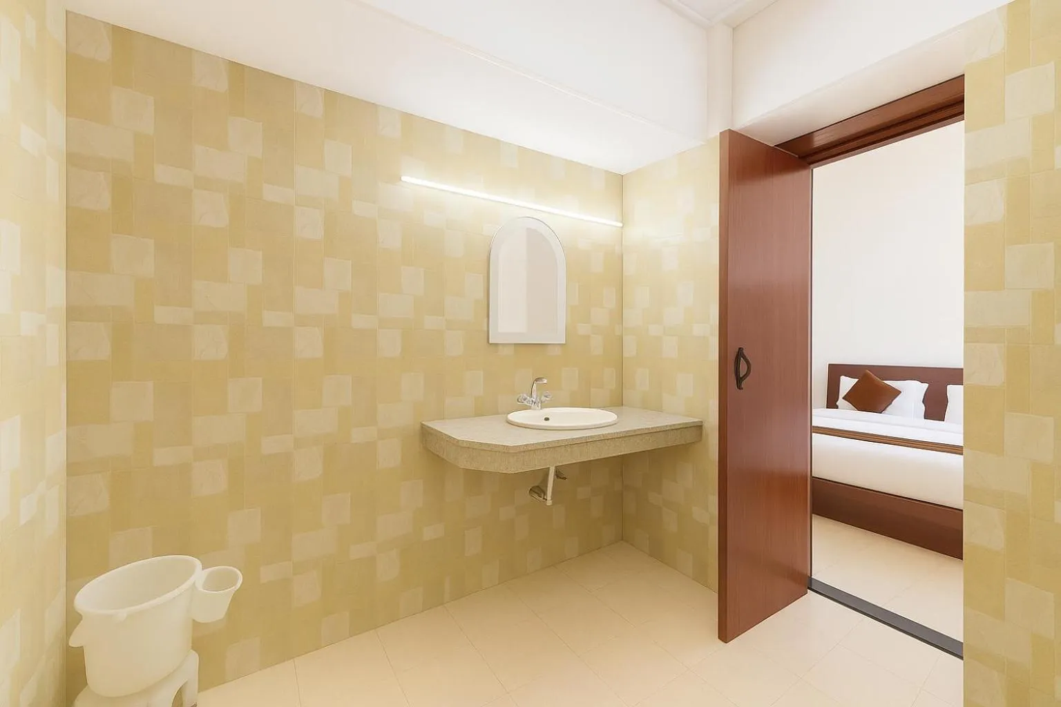 Toilet in Hotel Sunny Cot - Free Mall Shuttle and Parking