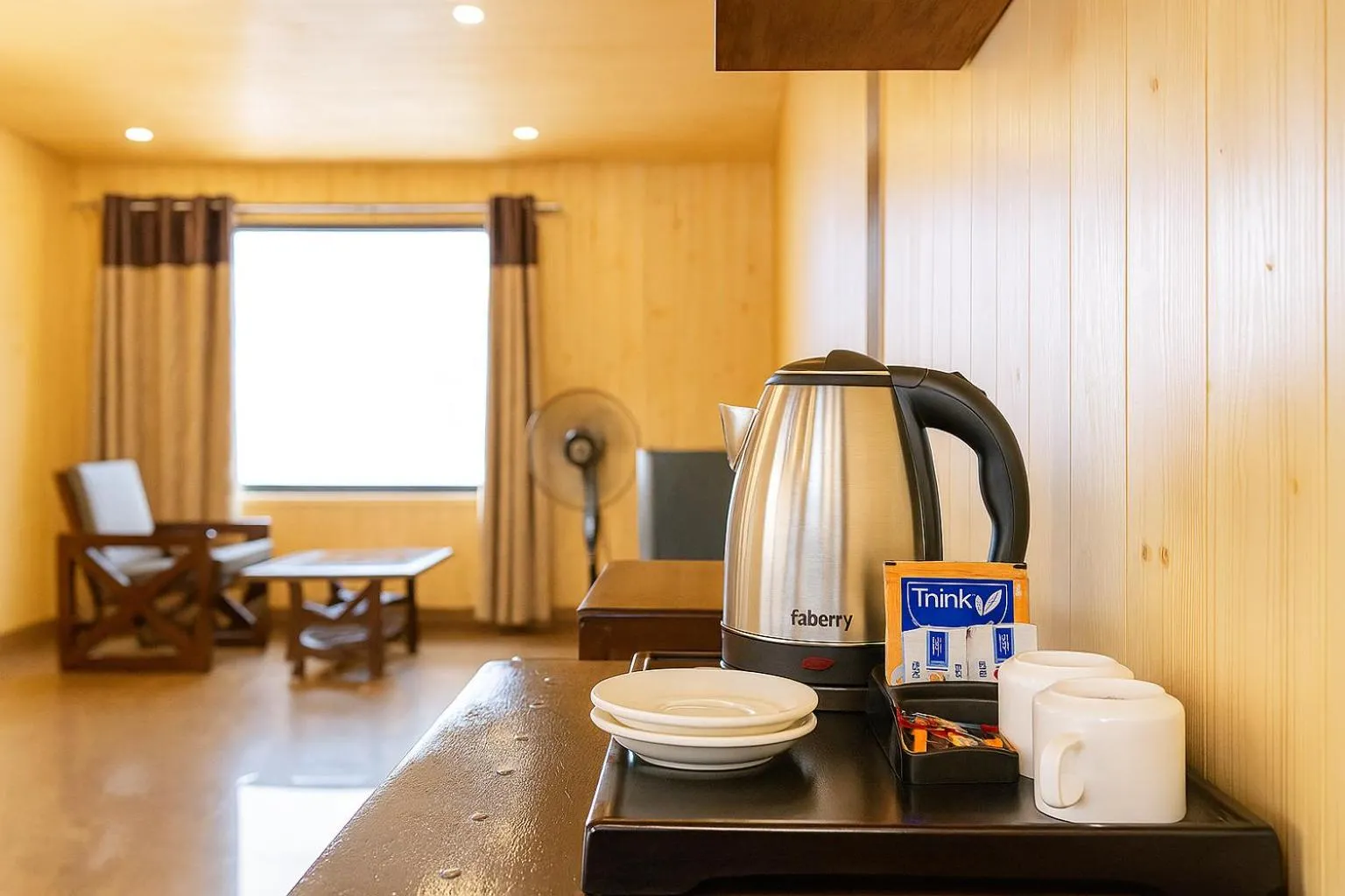 Coffee/tea facilities in Hotel Sunny Cot - Free Mall Shuttle and Parking