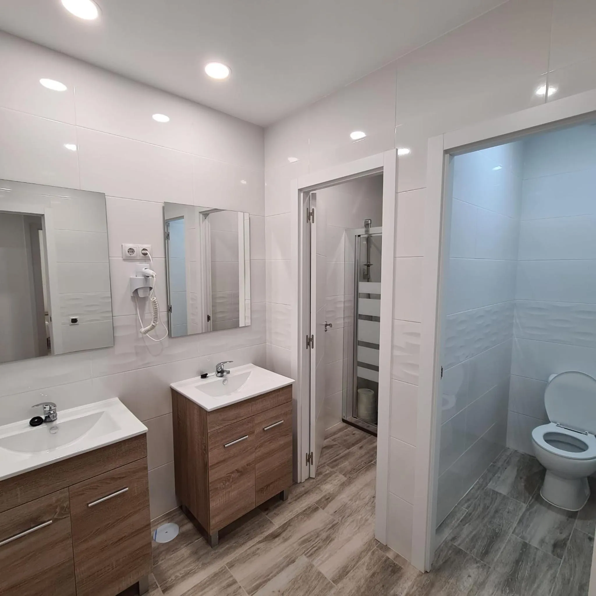 Bathroom in Hostal Las Fronteras