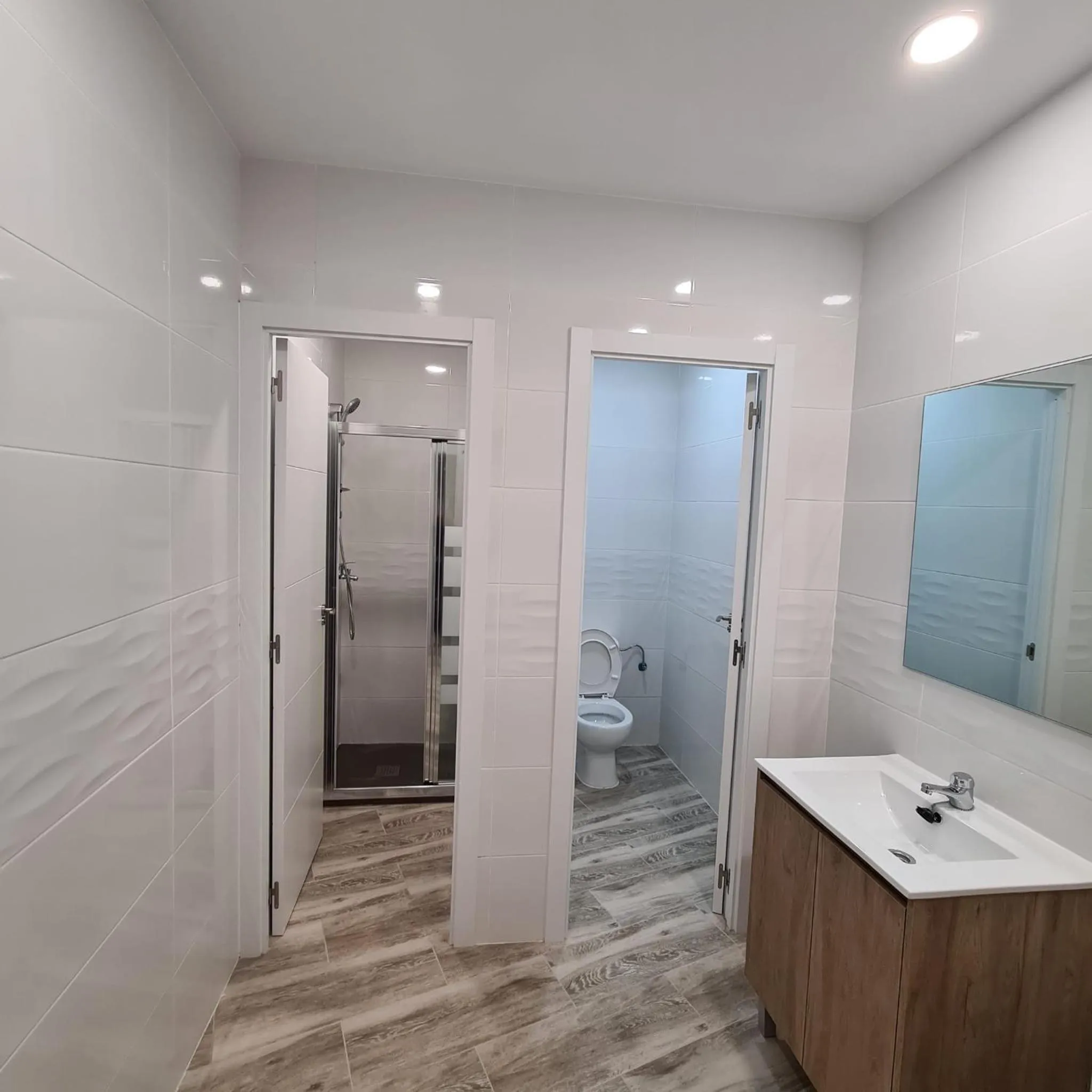 Bathroom in Hostal Las Fronteras