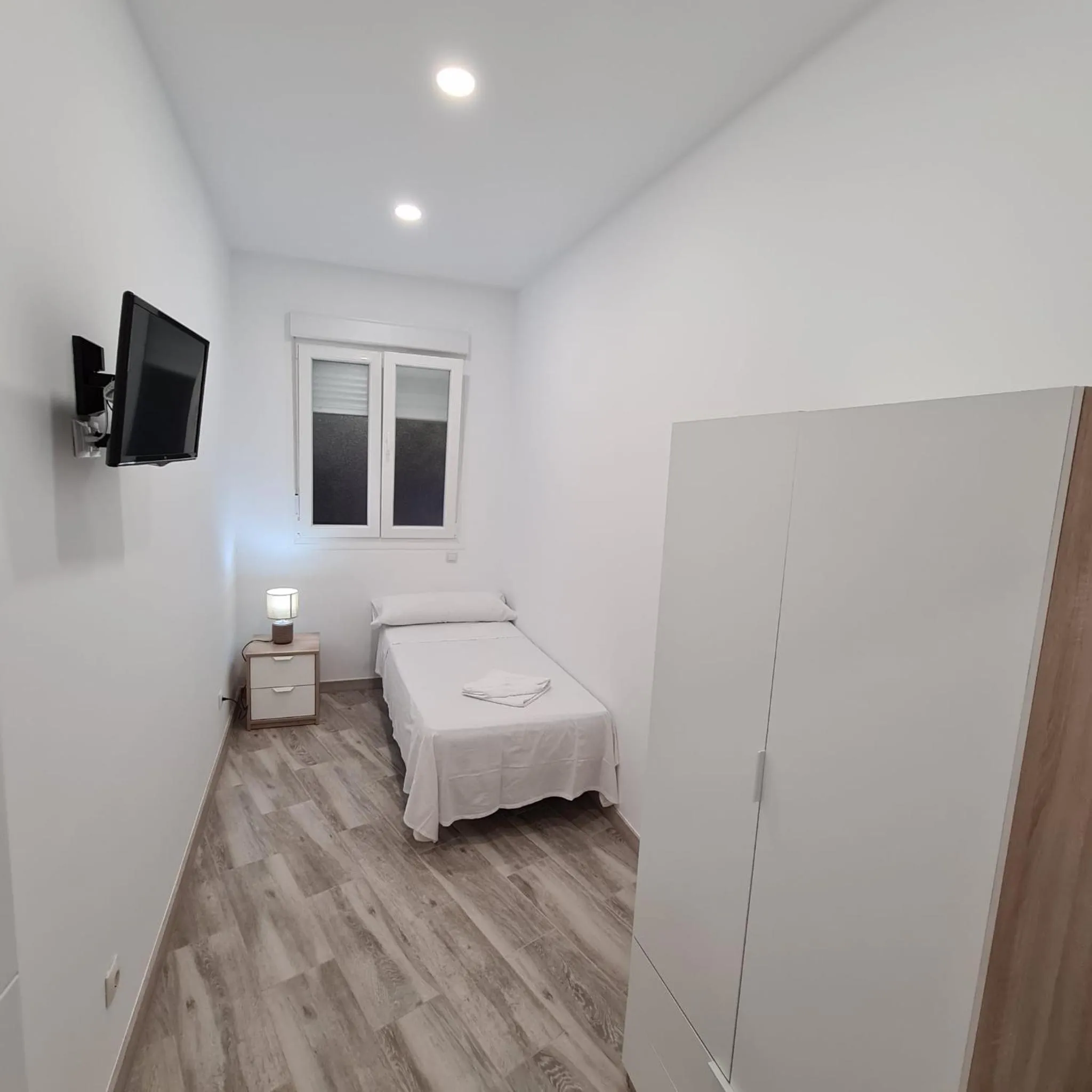 Bed in Hostal Las Fronteras