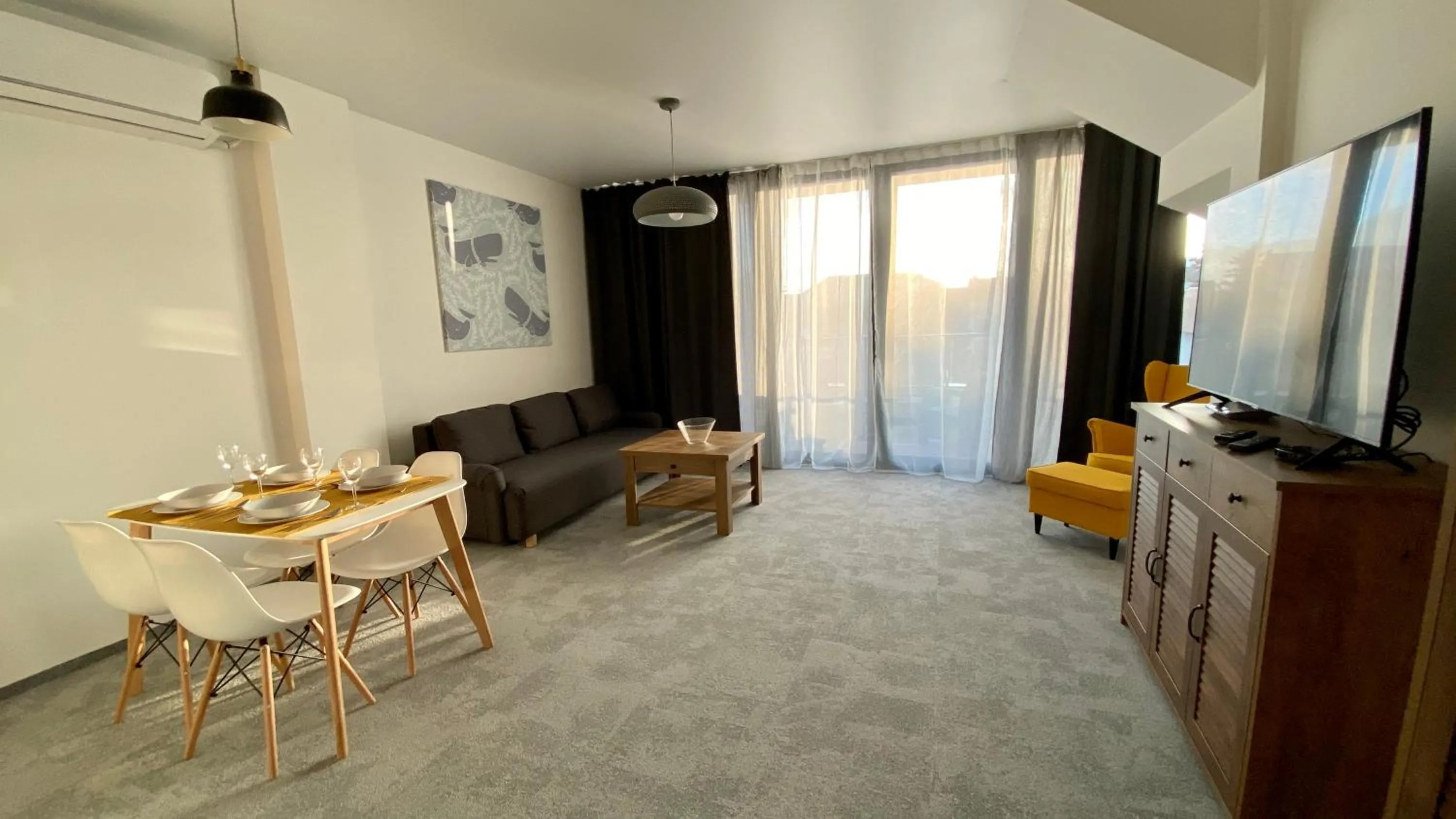 Living room in Aparthotel Central Liptovský Mikuláš