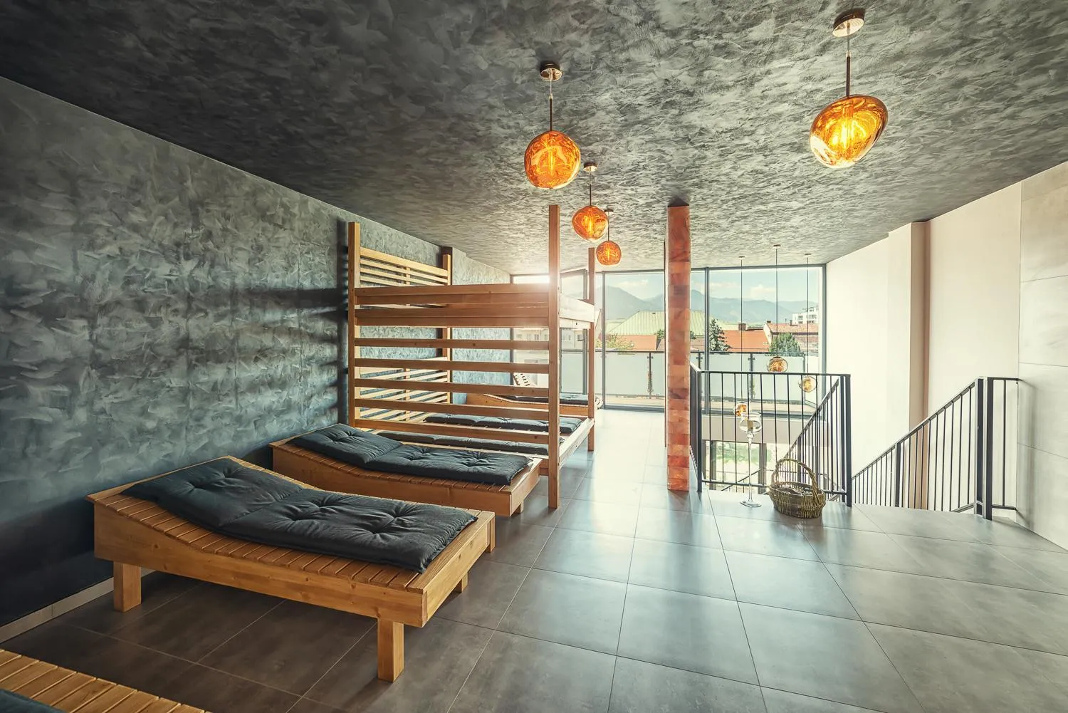 Sauna, Bed in Aparthotel Central Liptovský Mikuláš