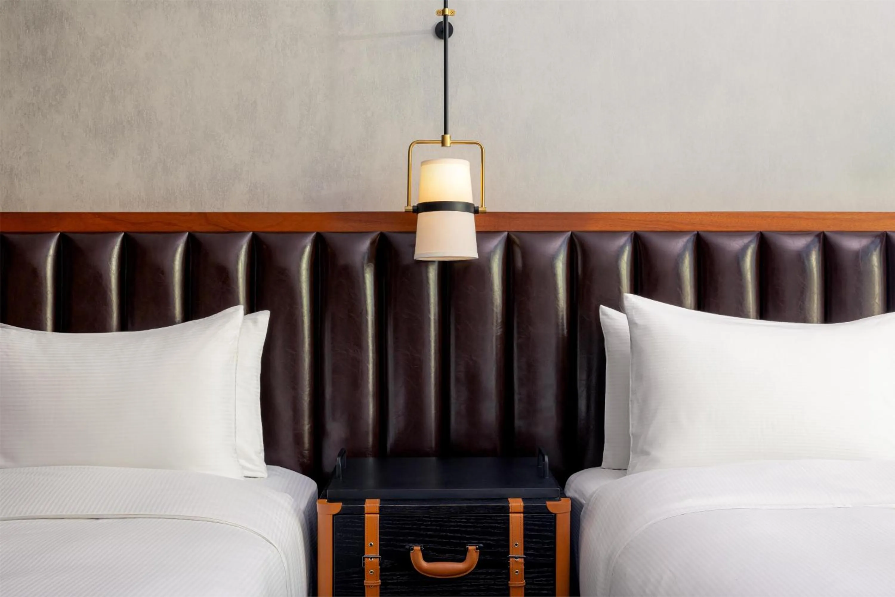 Bed in DoubleTree by Hilton Dubai M Square Hotel & Residences