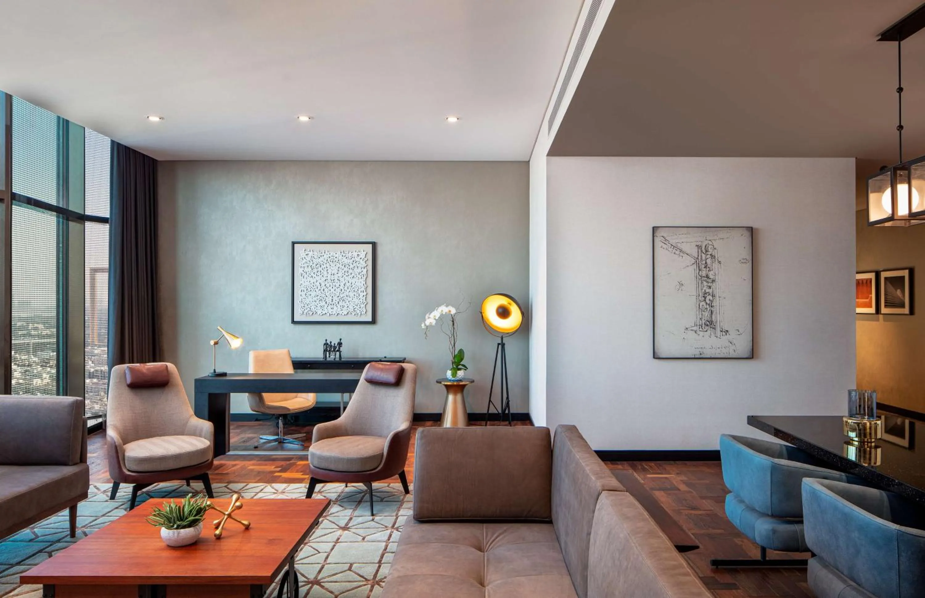 Bedroom in DoubleTree by Hilton Dubai M Square Hotel & Residences