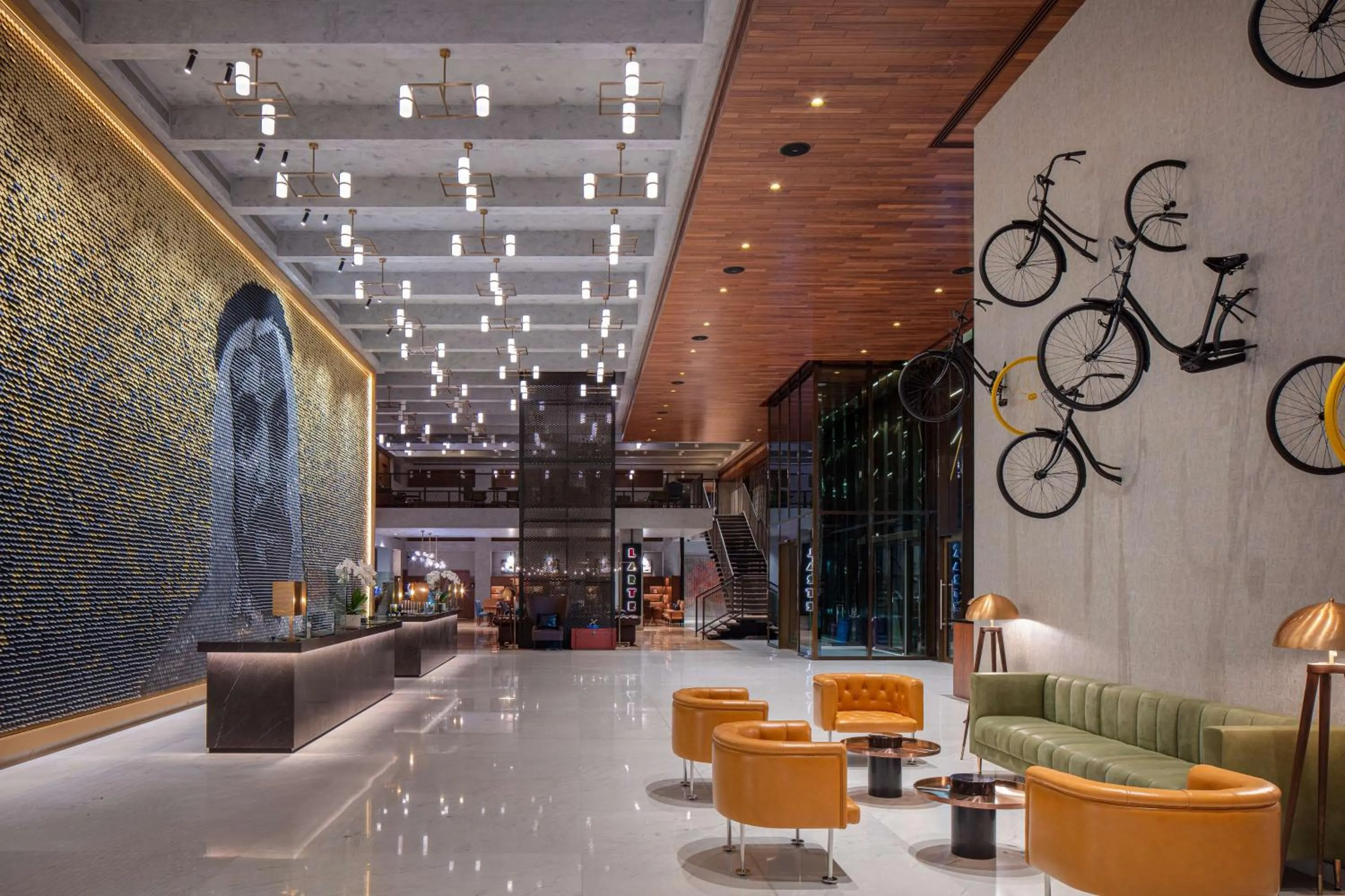 Lobby or reception in DoubleTree by Hilton Dubai M Square Hotel & Residences