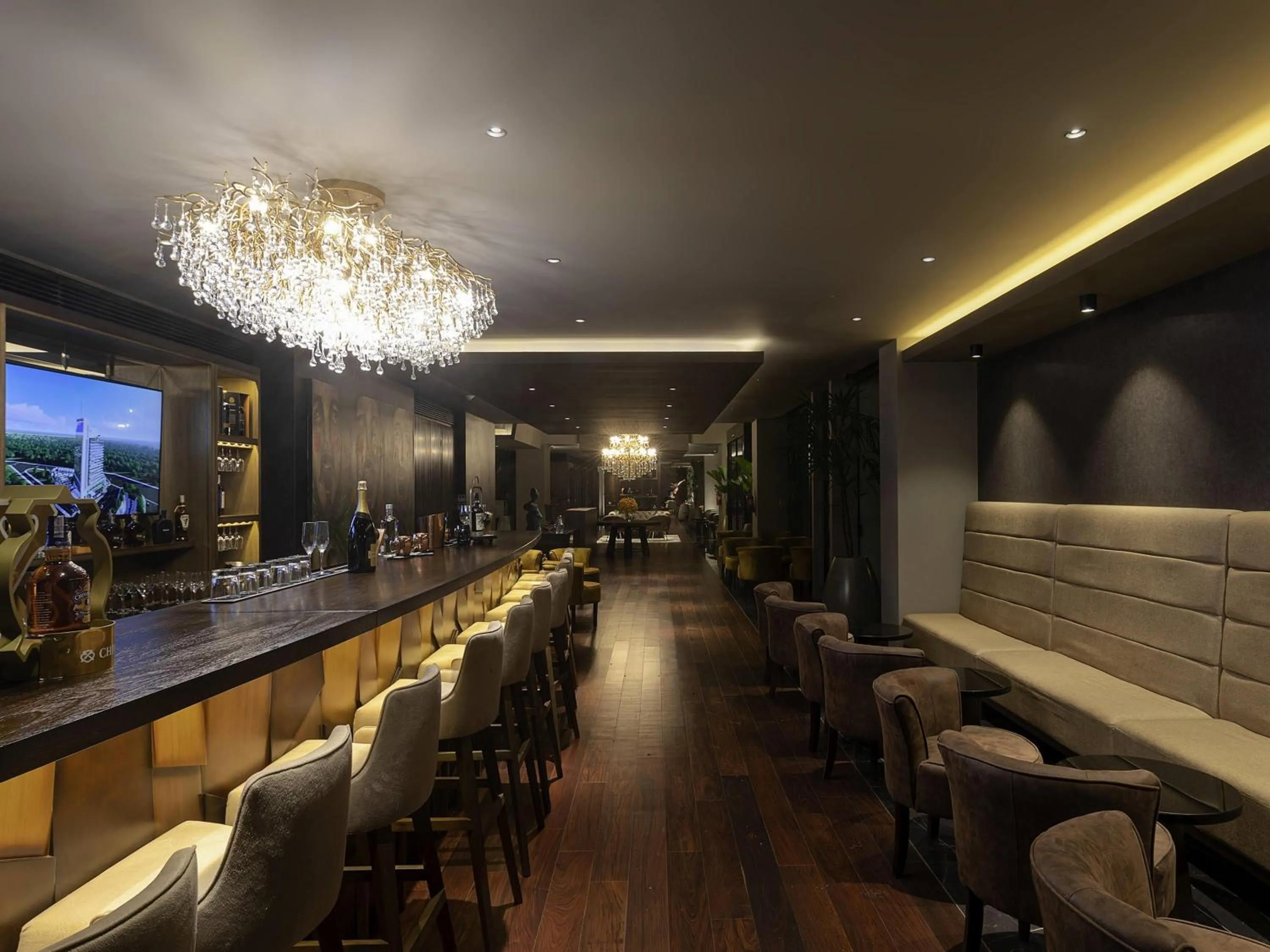 Lounge or bar in Swissotel Santa Cruz de La Sierra