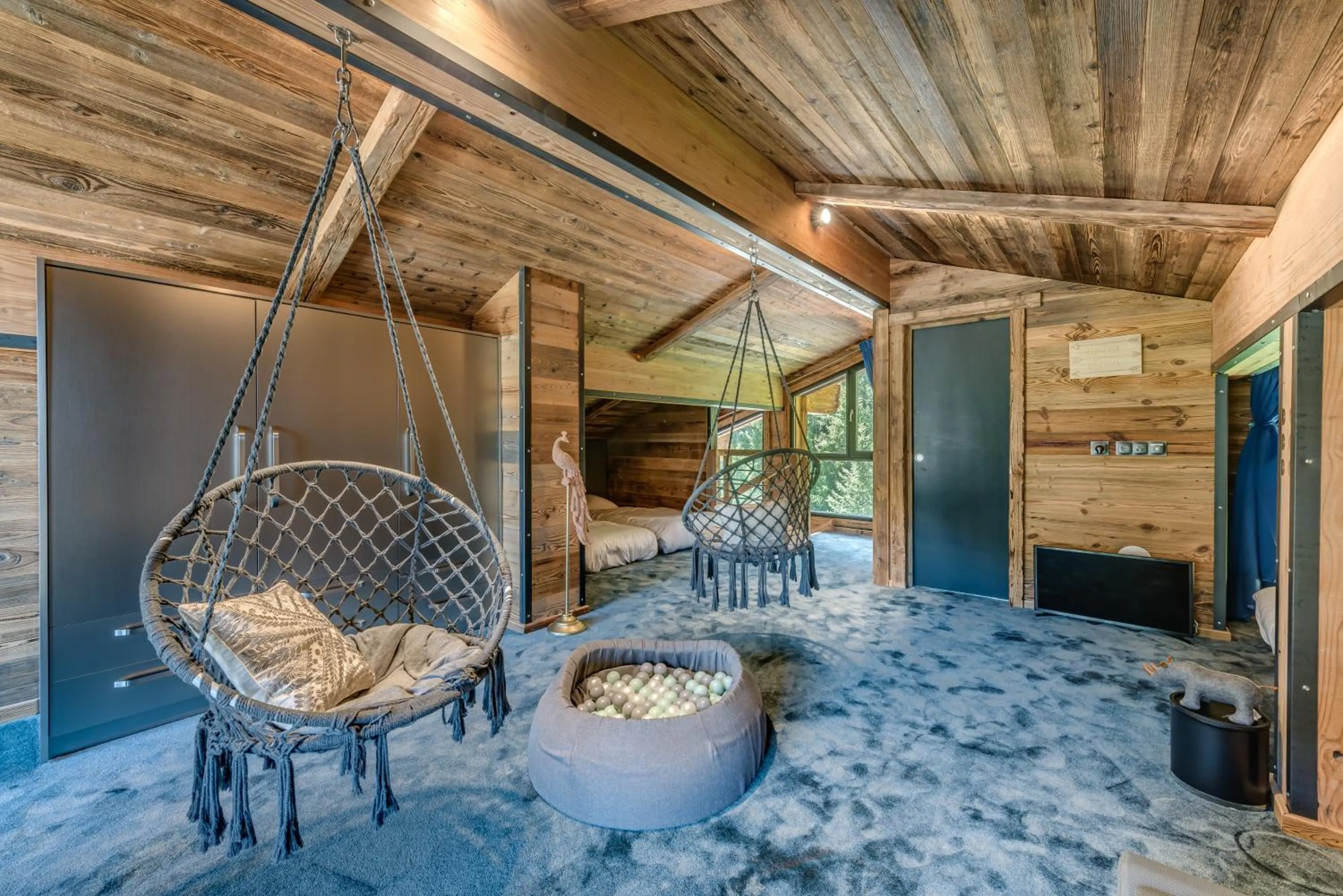 Children play ground in Chalet Monts by Les Etincelles