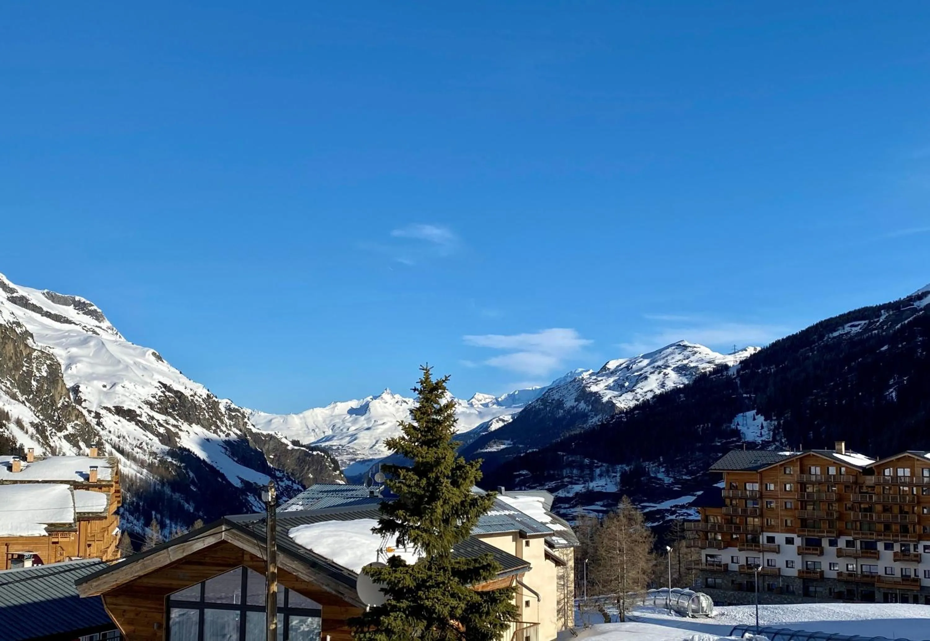 View (from property/room) in Chalet Monts by Les Etincelles
