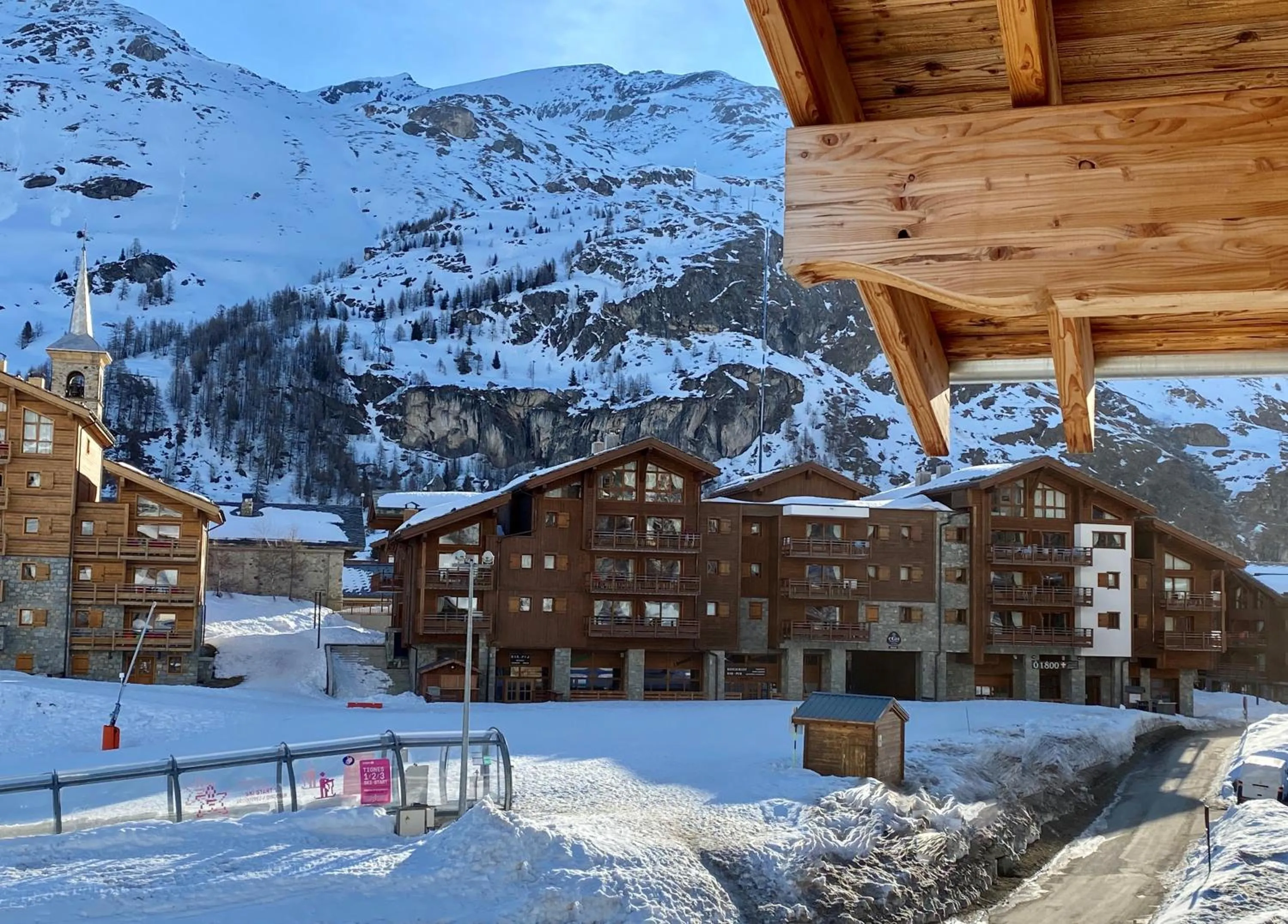 View (from property/room) in Chalet Monts by Les Etincelles