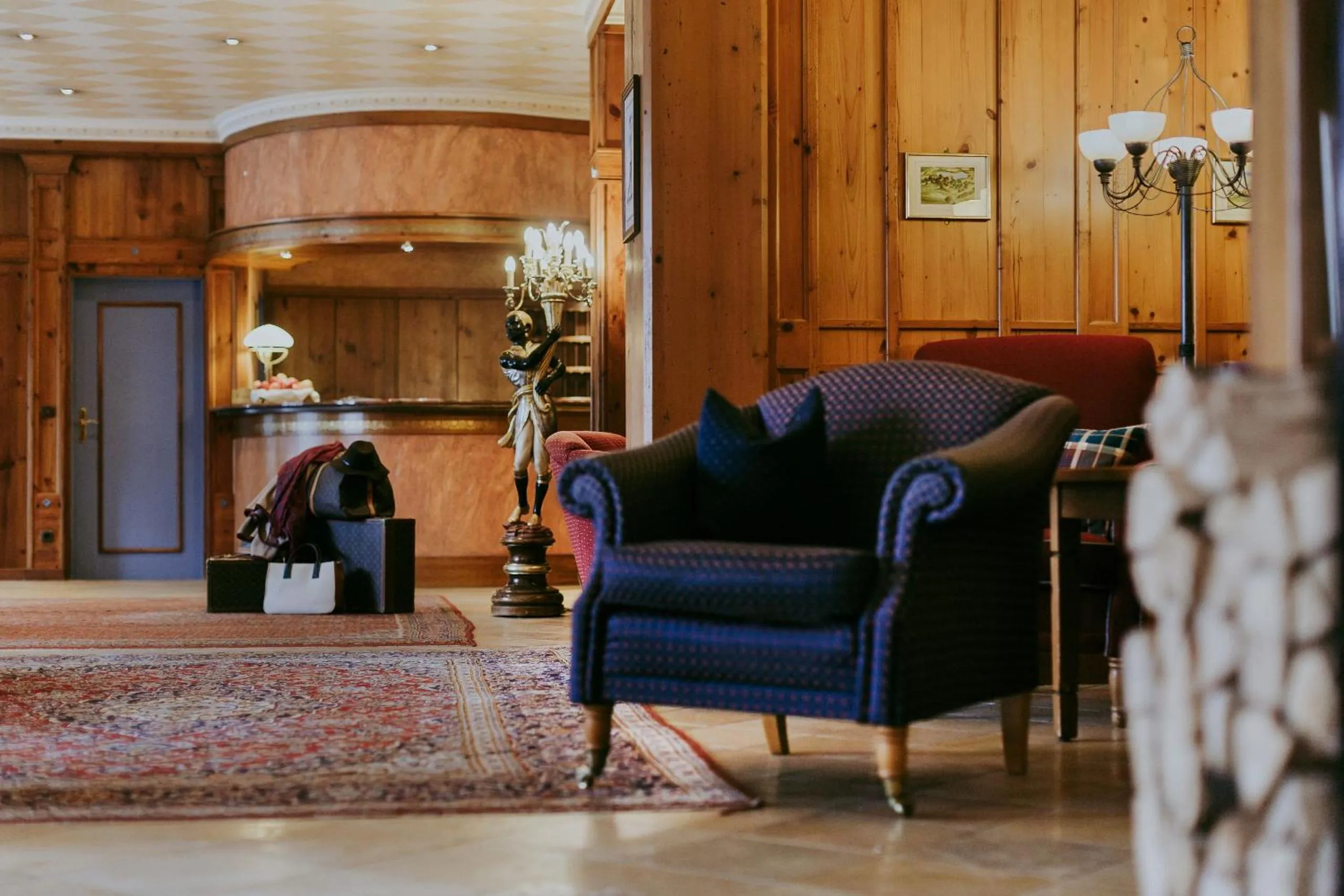 Lobby or reception in Hotel Drei Quellen Therme