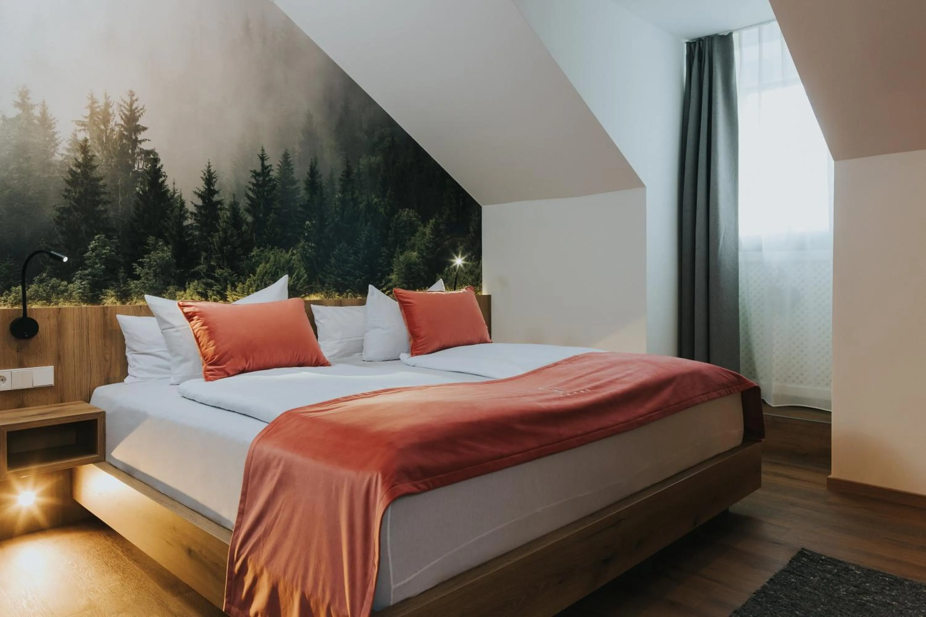 Bed in Hotel Drei Quellen Therme