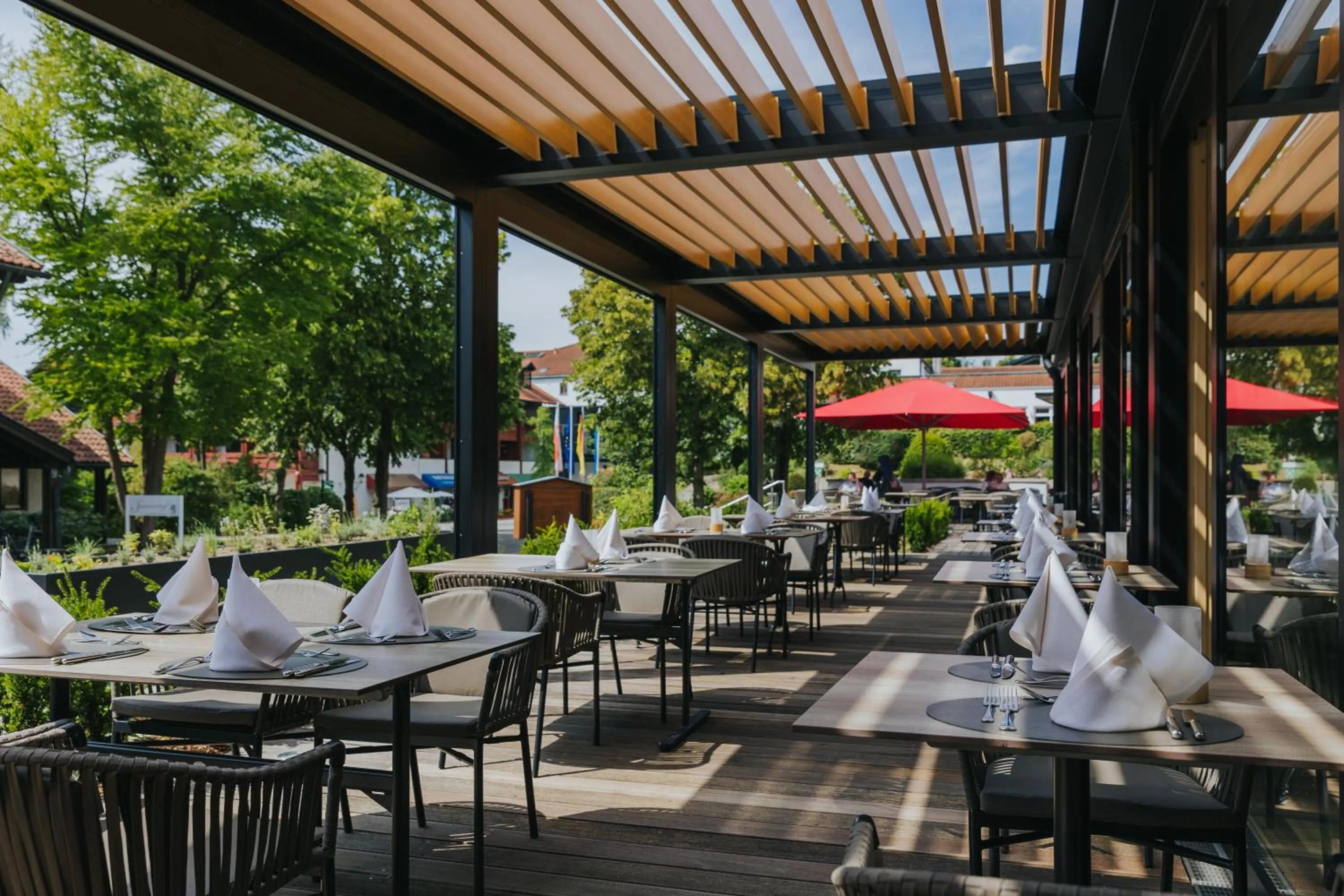 Restaurant/places to eat in Hotel Drei Quellen Therme