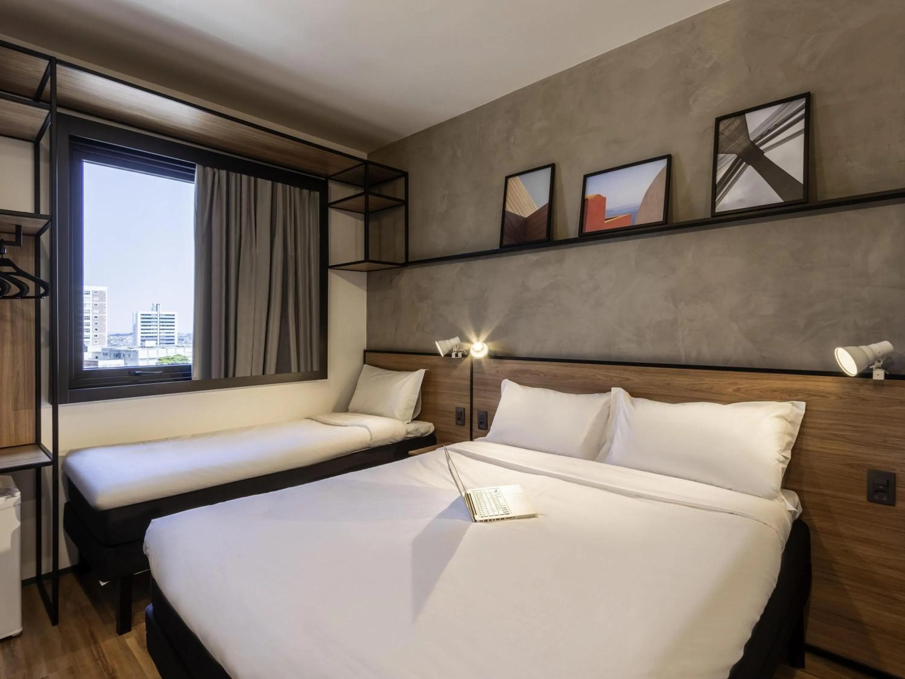 Bedroom, Bed in ibis Ponta Grossa