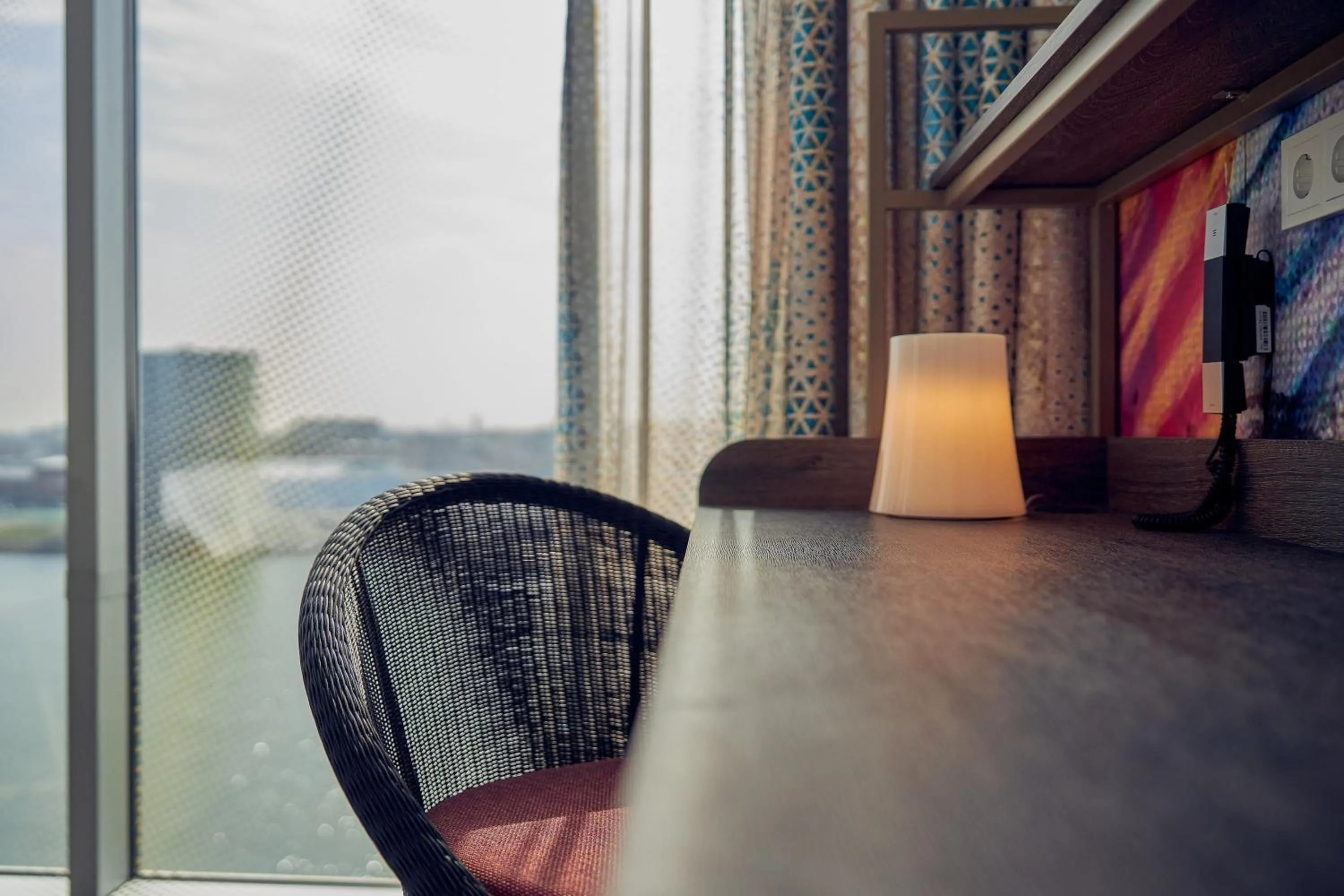 Decorative detail in Inntel Hotels Den Haag Marina Beach