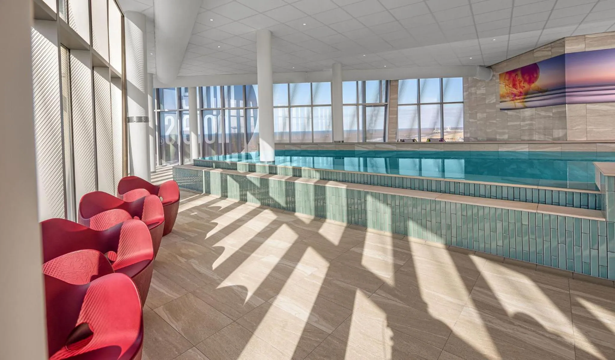 Swimming pool in Inntel Hotels Den Haag Marina Beach