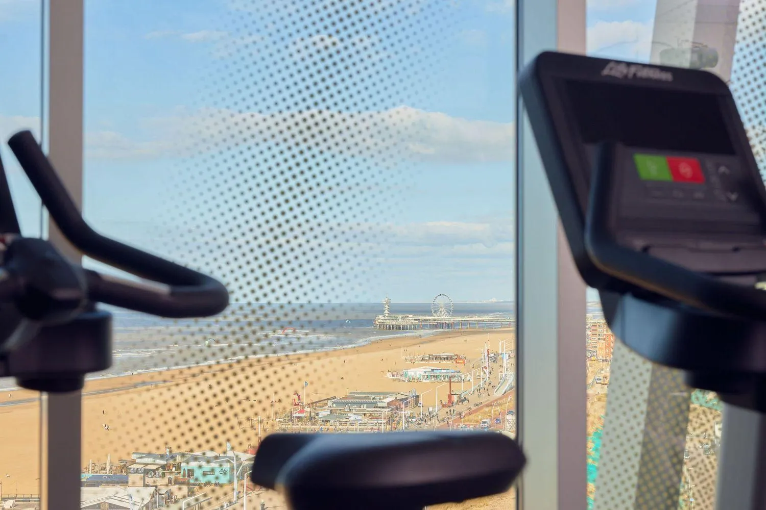 Fitness centre/facilities in Inntel Hotels Den Haag Marina Beach