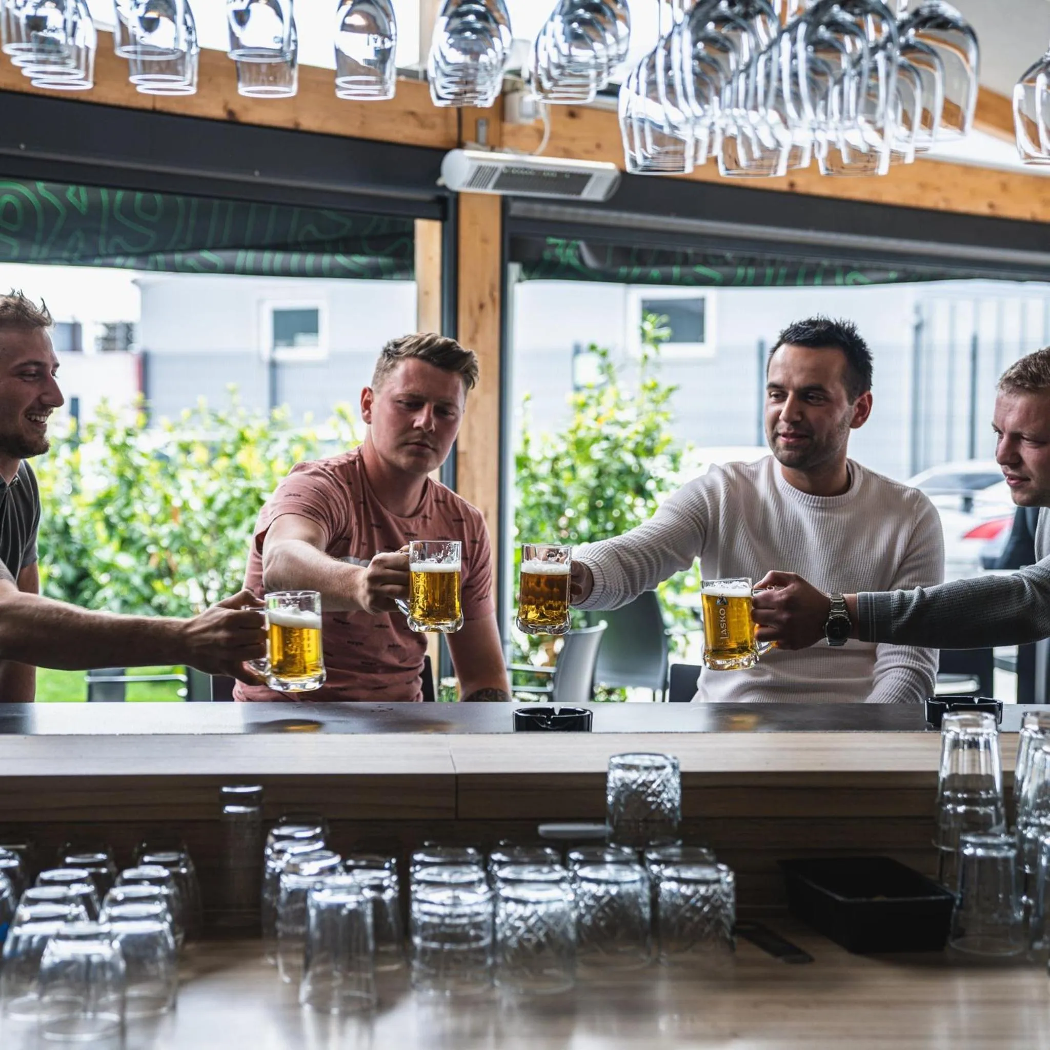 Lounge or bar in B&B La Siesta