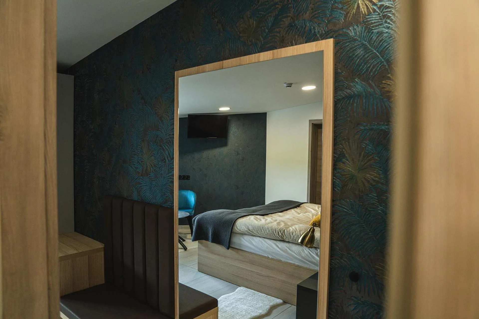 Decorative detail, Bed in B&B La Siesta