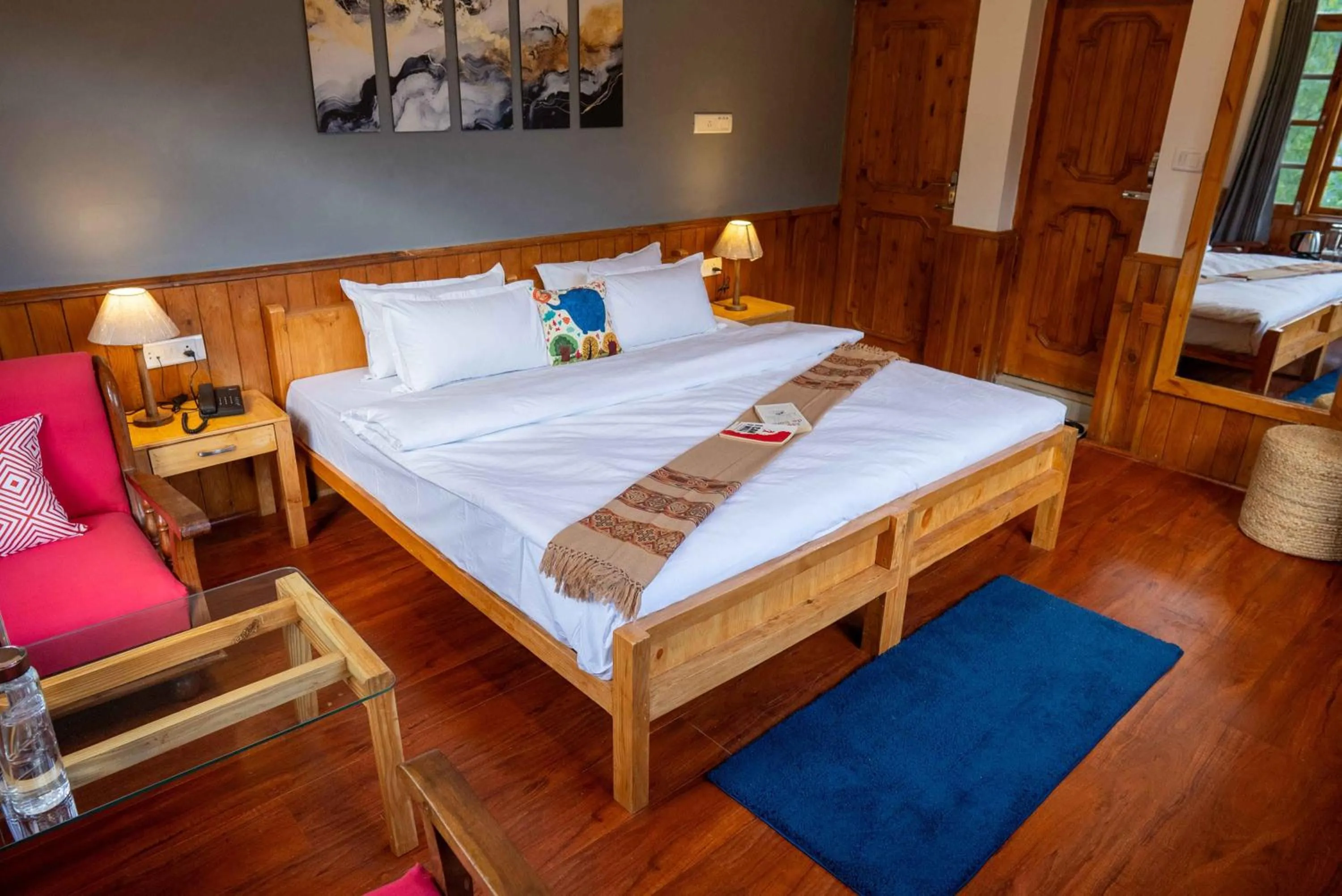 Bed in Zen Manali by Keekoo Stays