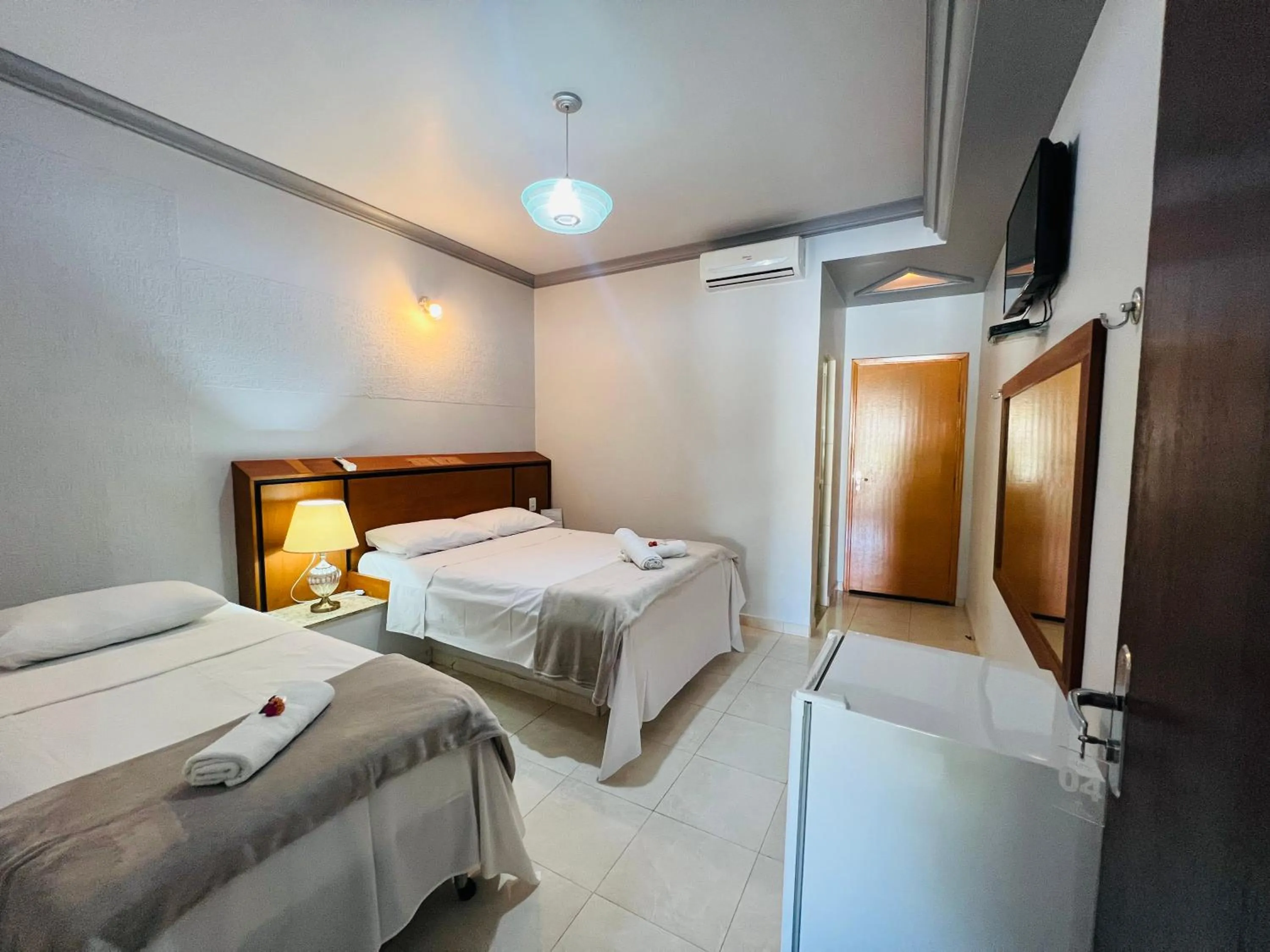 Bed in POUSADA BELLA CANASTRA