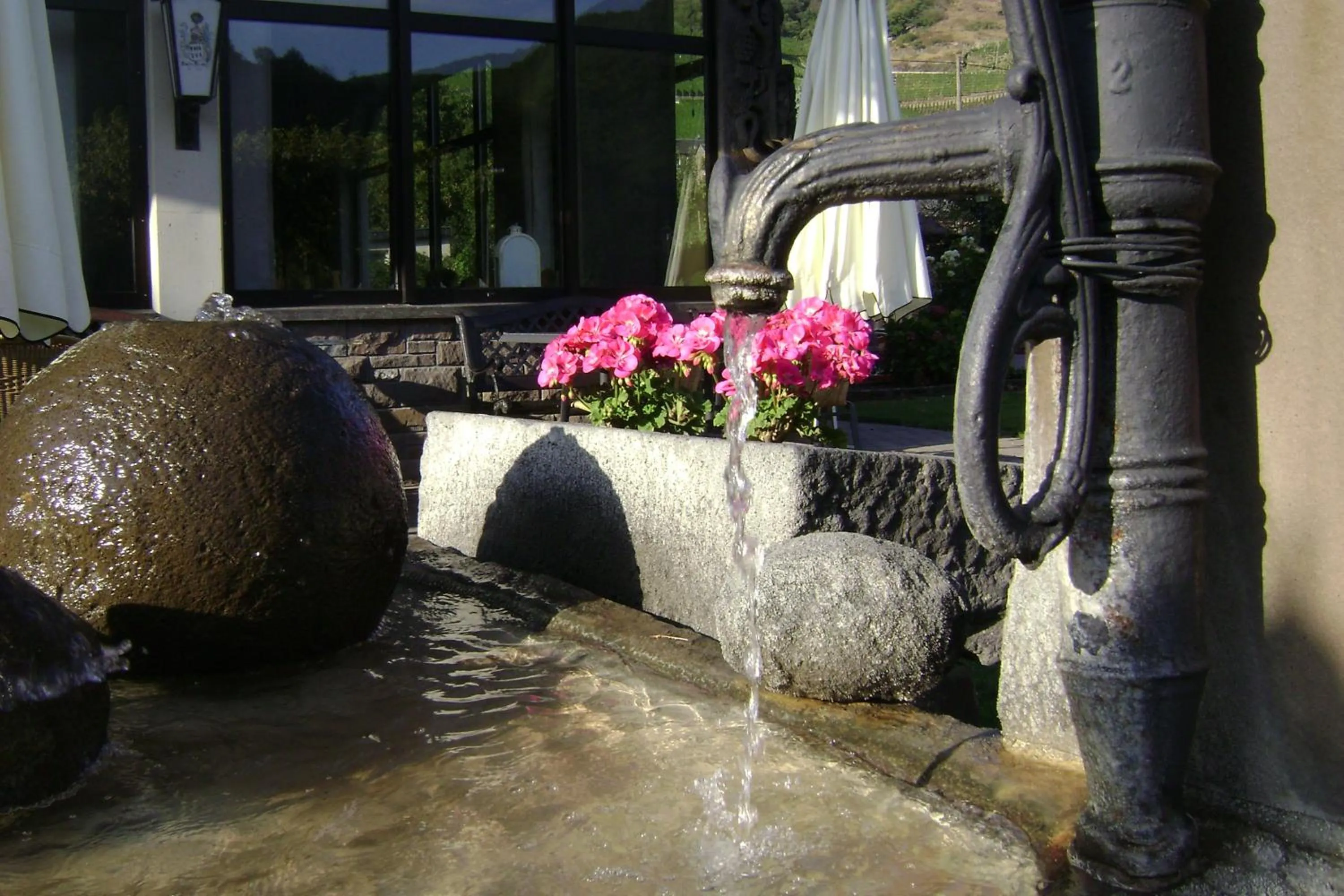 Garden in Hotel Sewenig