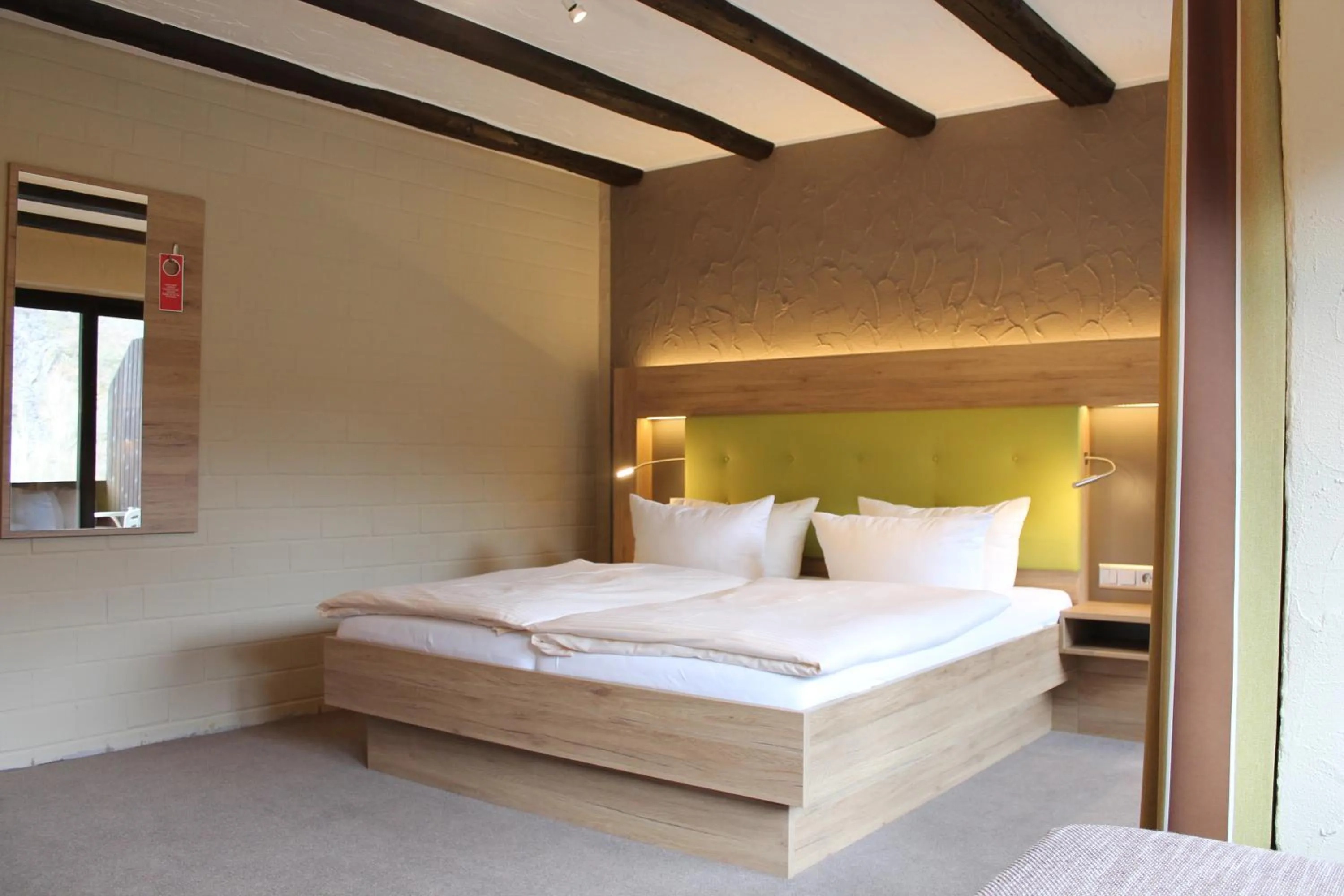 Bed in Hotel Sewenig