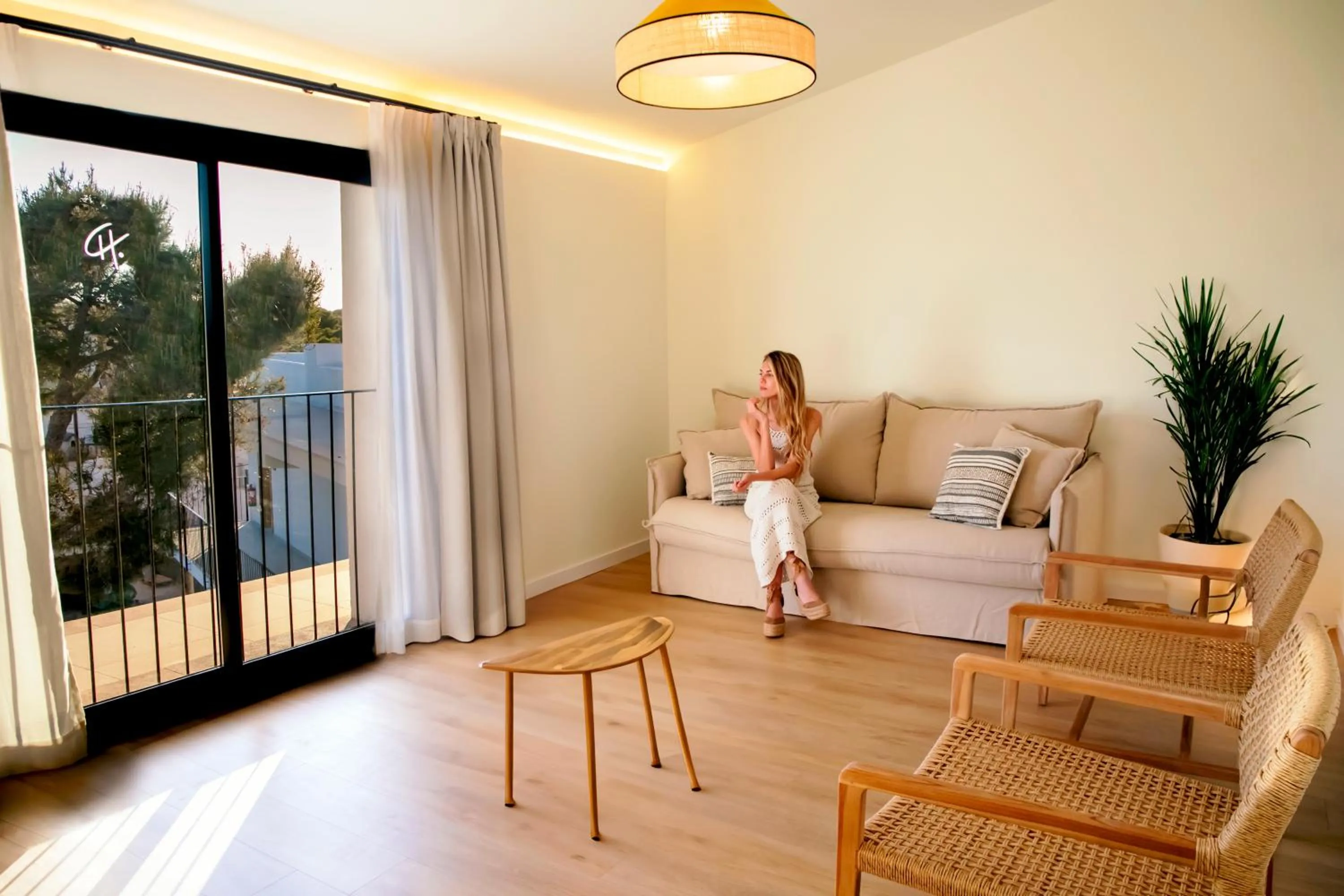 Living room in Hotel Santanyi Port