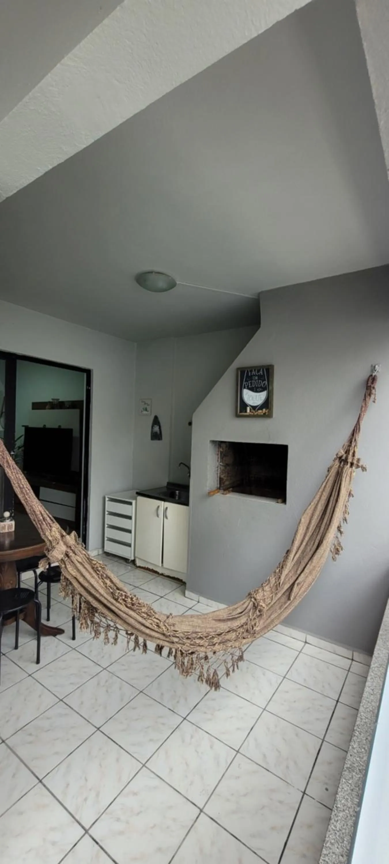 Seating area in Apartamento Temporada Balneário Camboriú