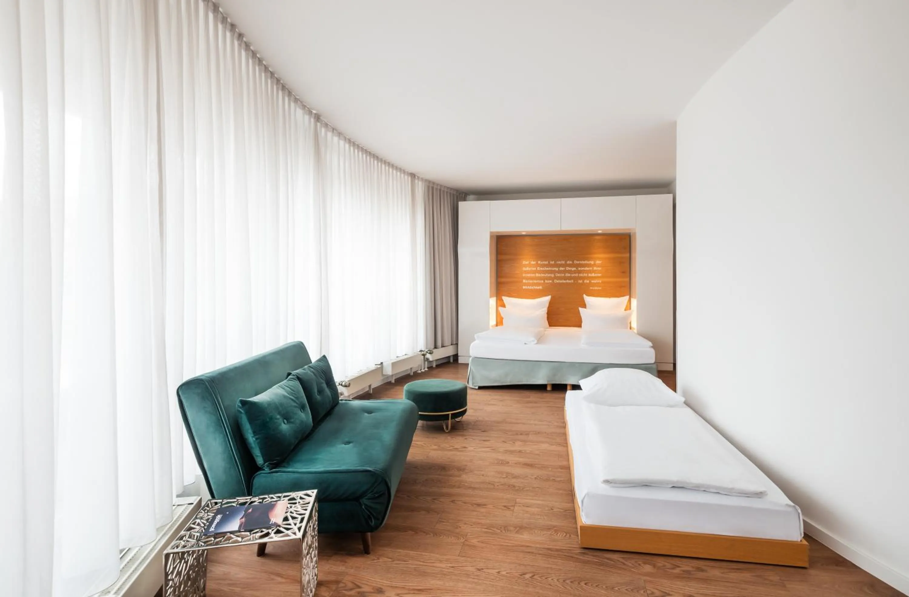 Photo of the whole room, Bed in Art Hotel City Leipzig