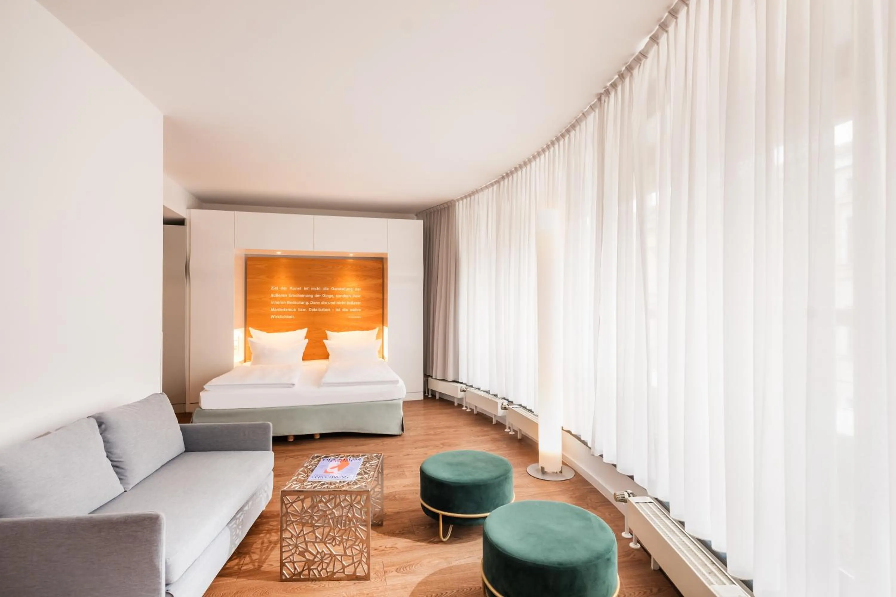 Photo of the whole room, Bed in Art Hotel City Leipzig