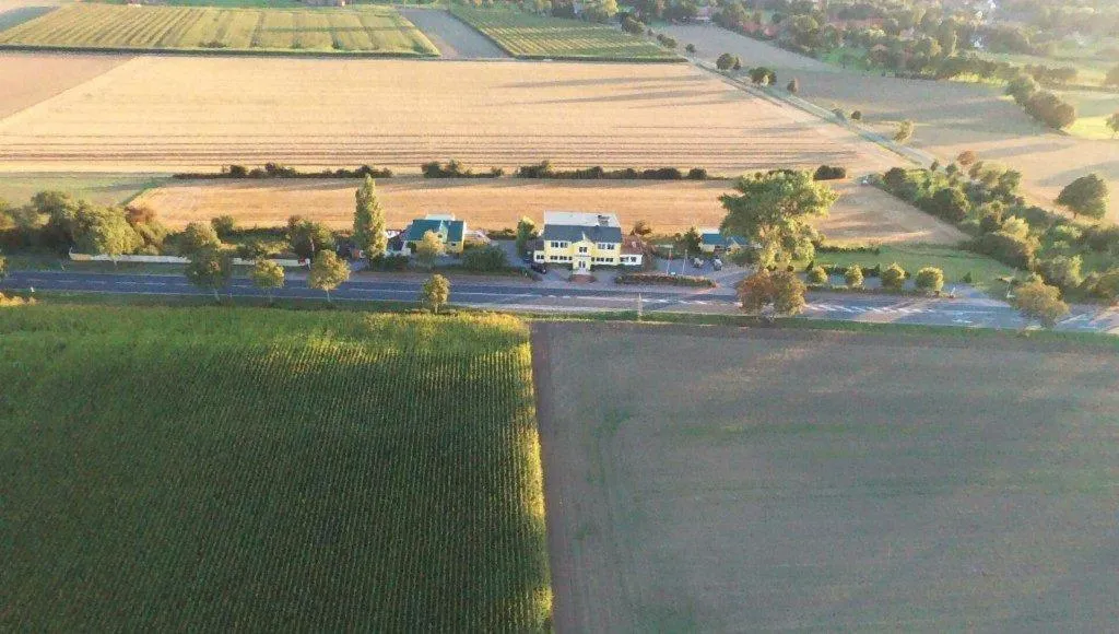 Bird's eye view in Landsitz Kapellenhöhe, Hotel Garni