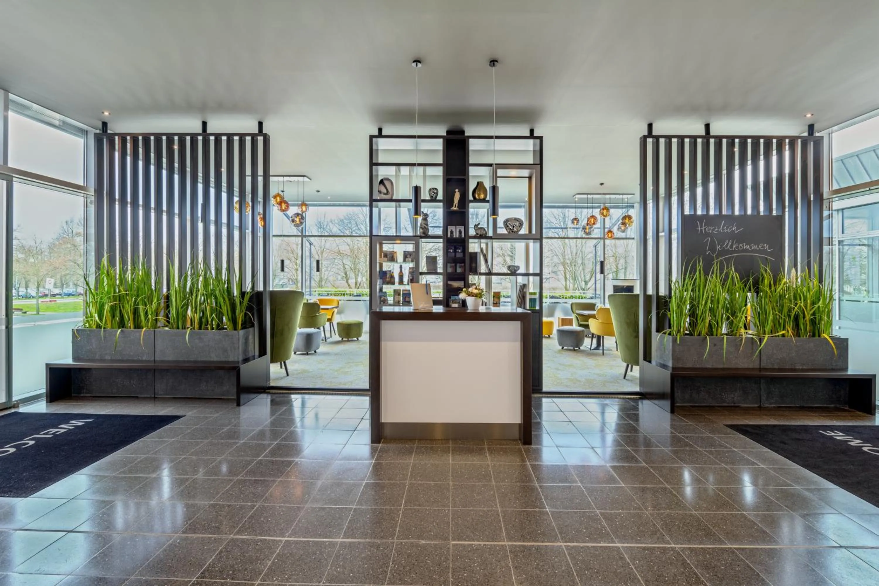 Lobby or reception in Hotel am Schlosspark