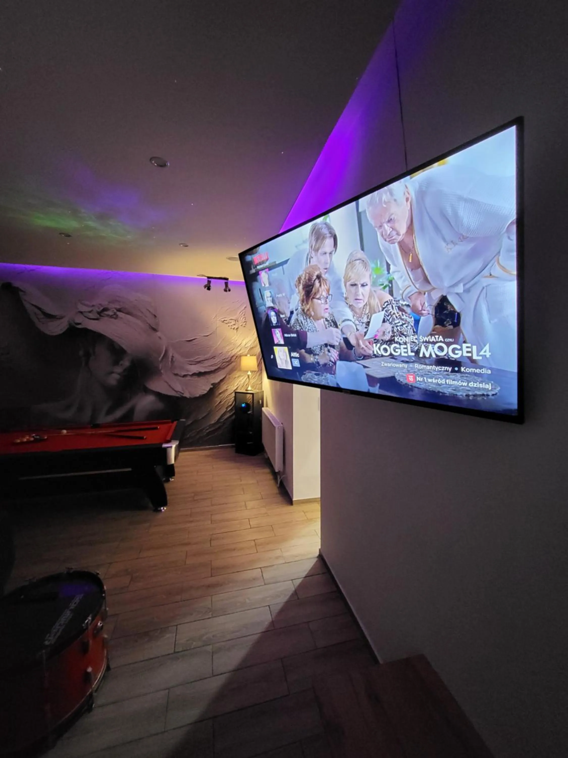 TV and multimedia in Apartamenty PRETTY WOMAN meldunek samodzielny 24h - noclegi Bytom Chorzów Katowice