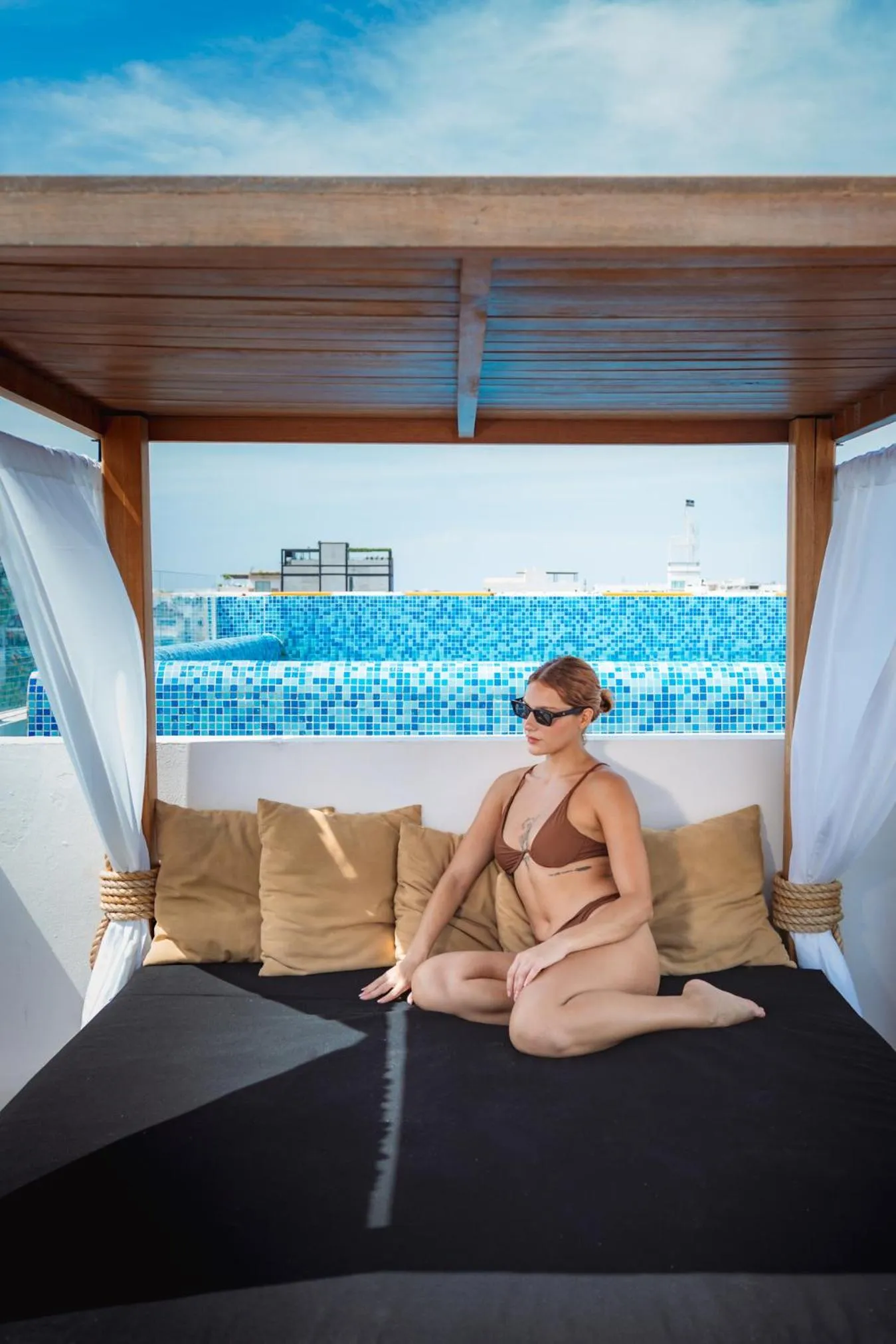 Day in Terrasse Hotel Playa del Carmen