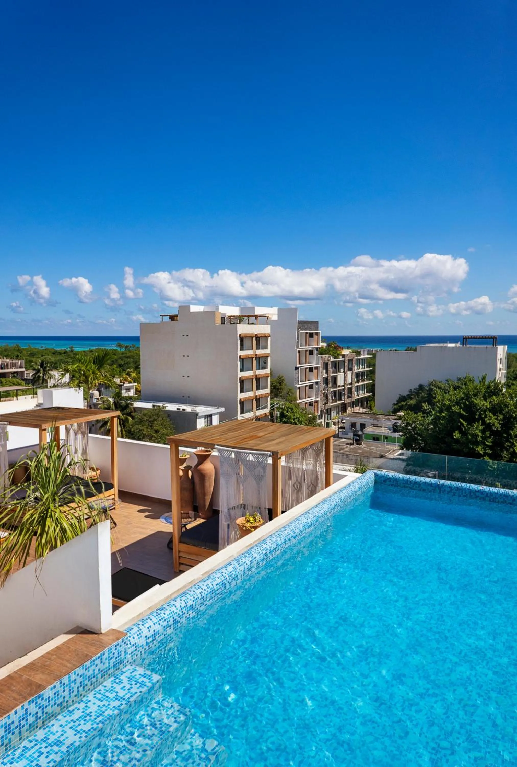 Property building in Terrasse Hotel Playa del Carmen