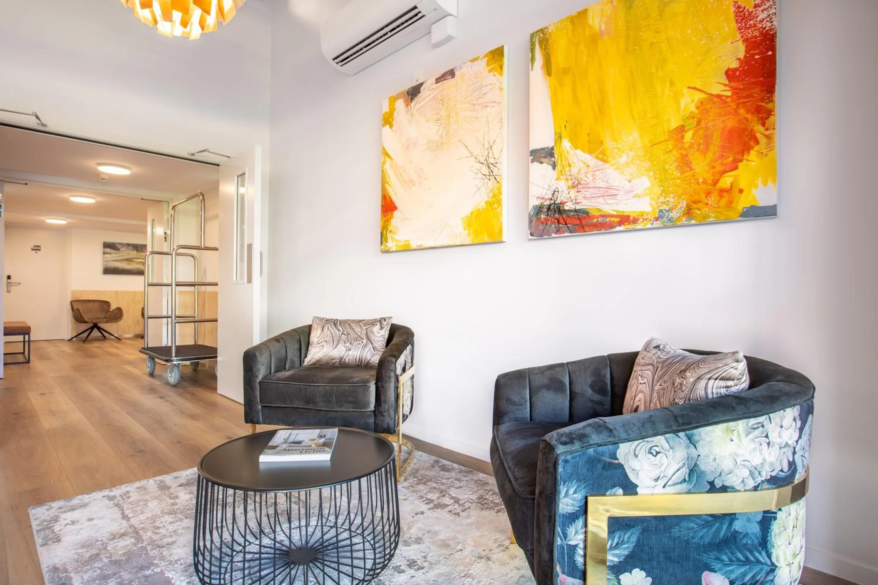 Lobby or reception in Sojourn Apartment Hotel - Riddiford