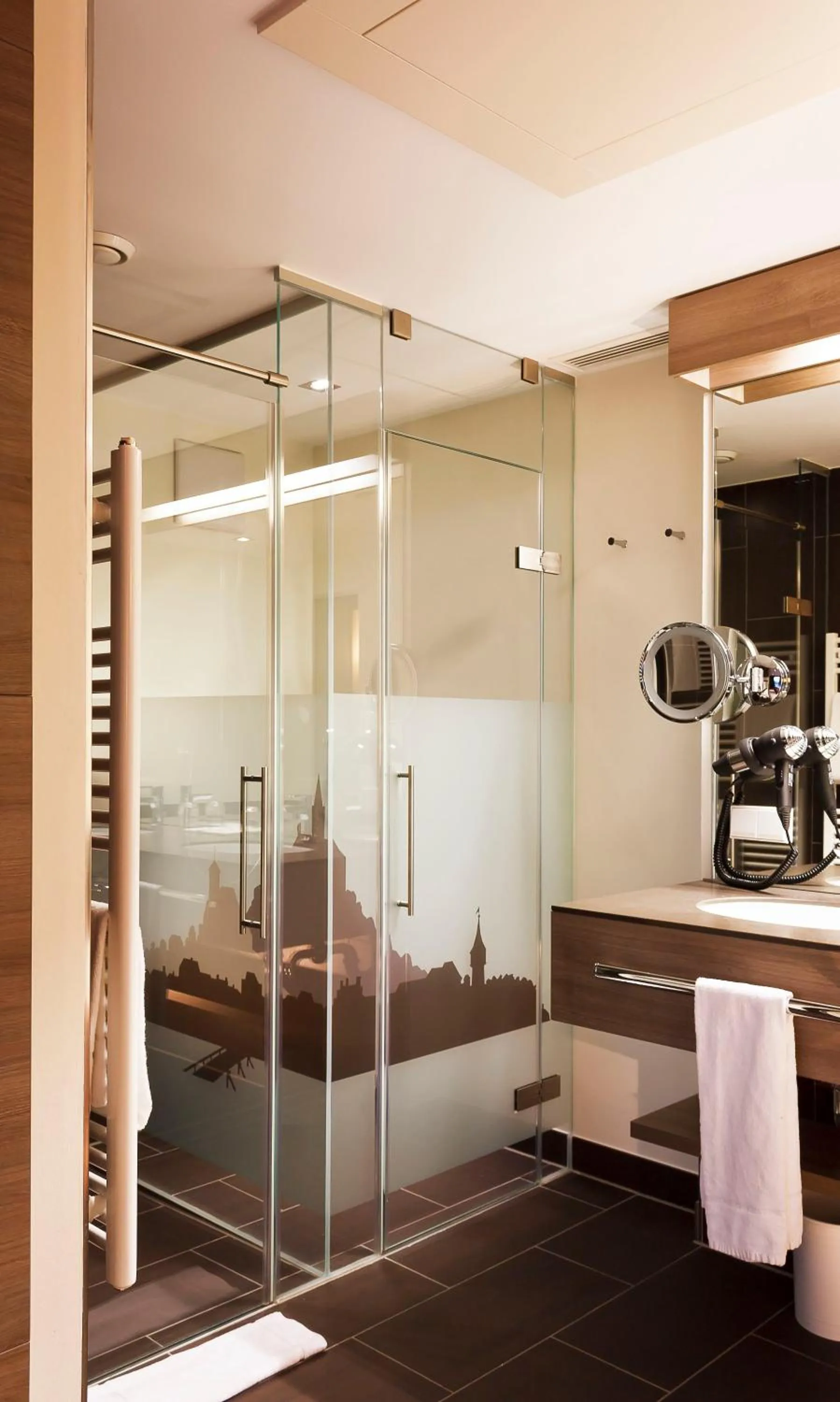 Bathroom in Posthotel Walhalla Regensburg Ost