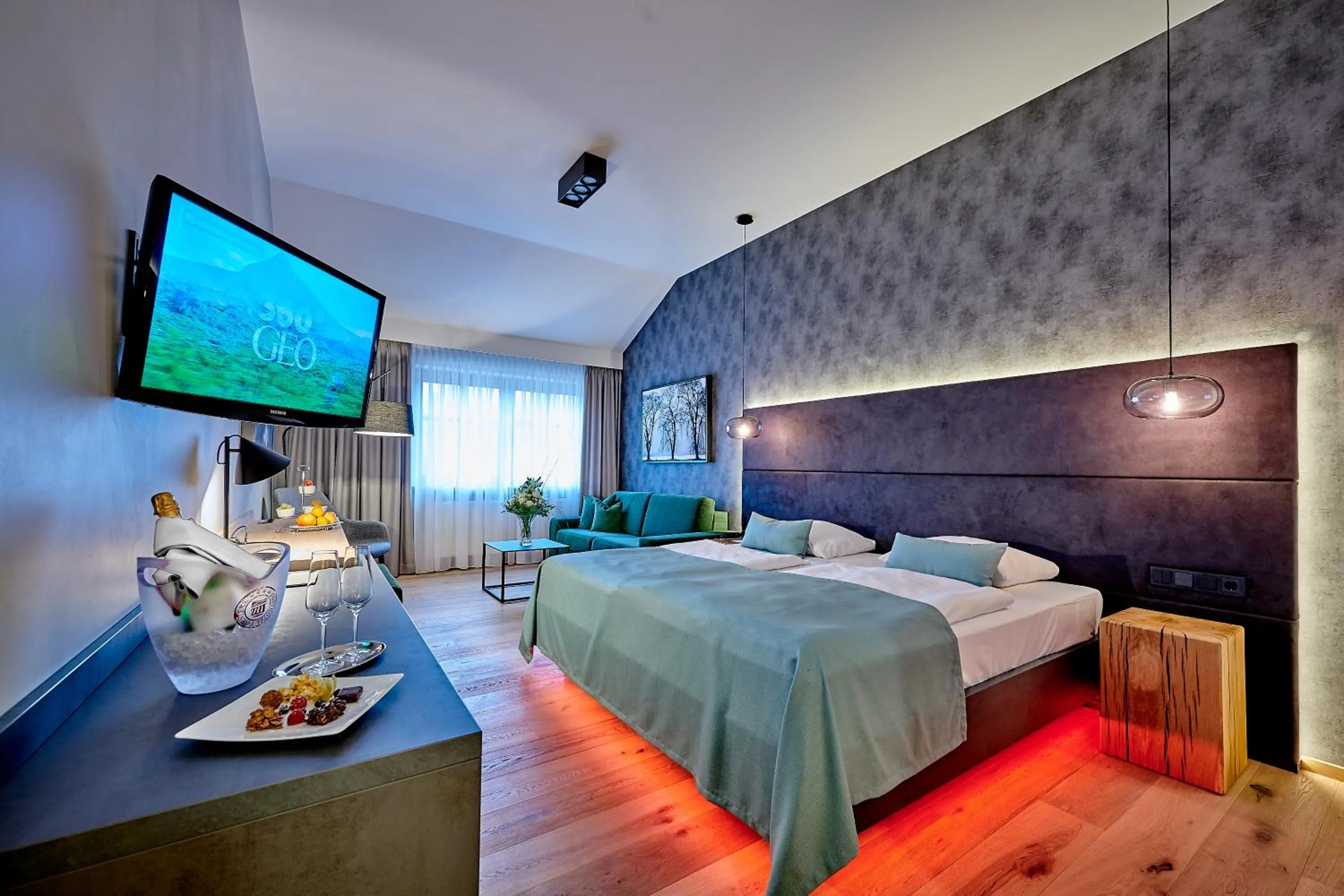 Bed in Posthotel Walhalla Regensburg Ost