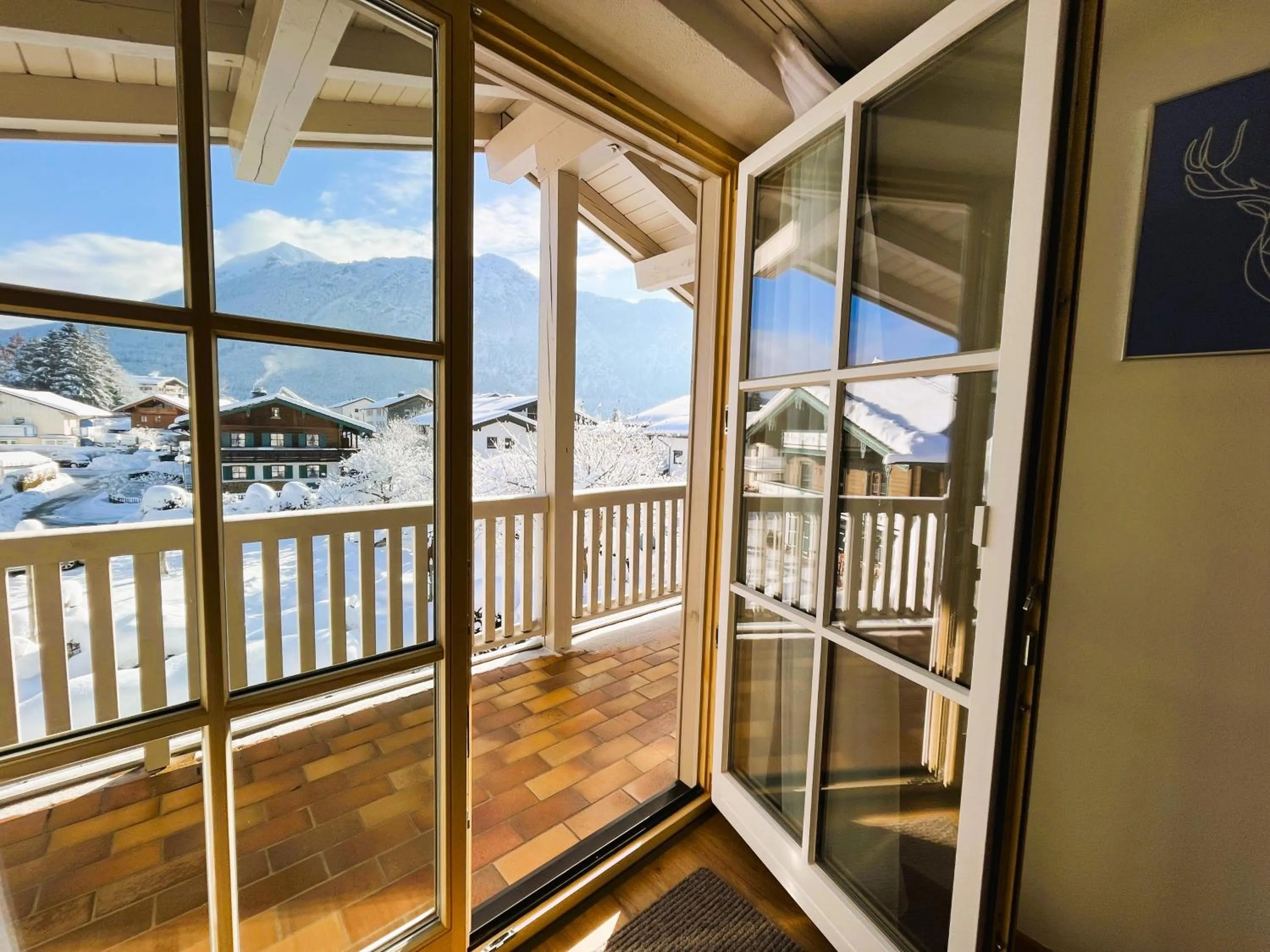 Winter in Hubertus Appartements Inzell