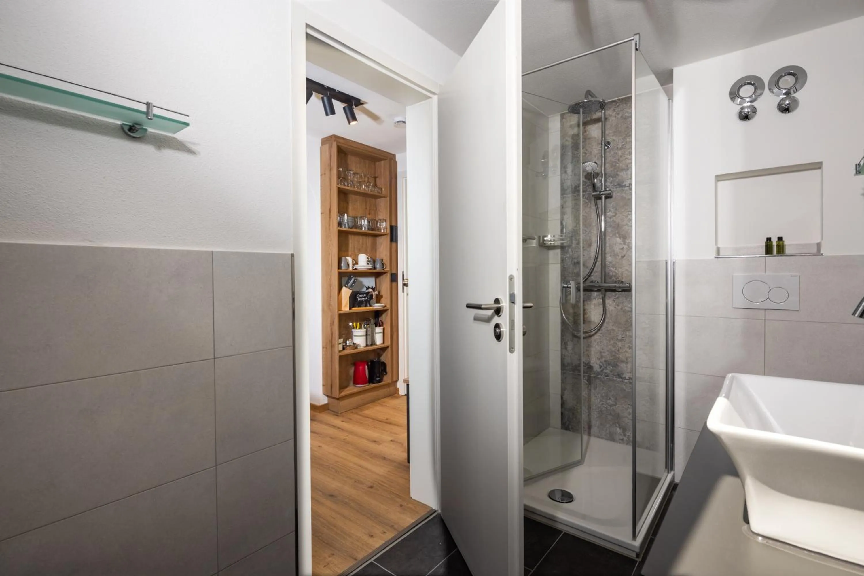 Shower in Hubertus Appartements Inzell