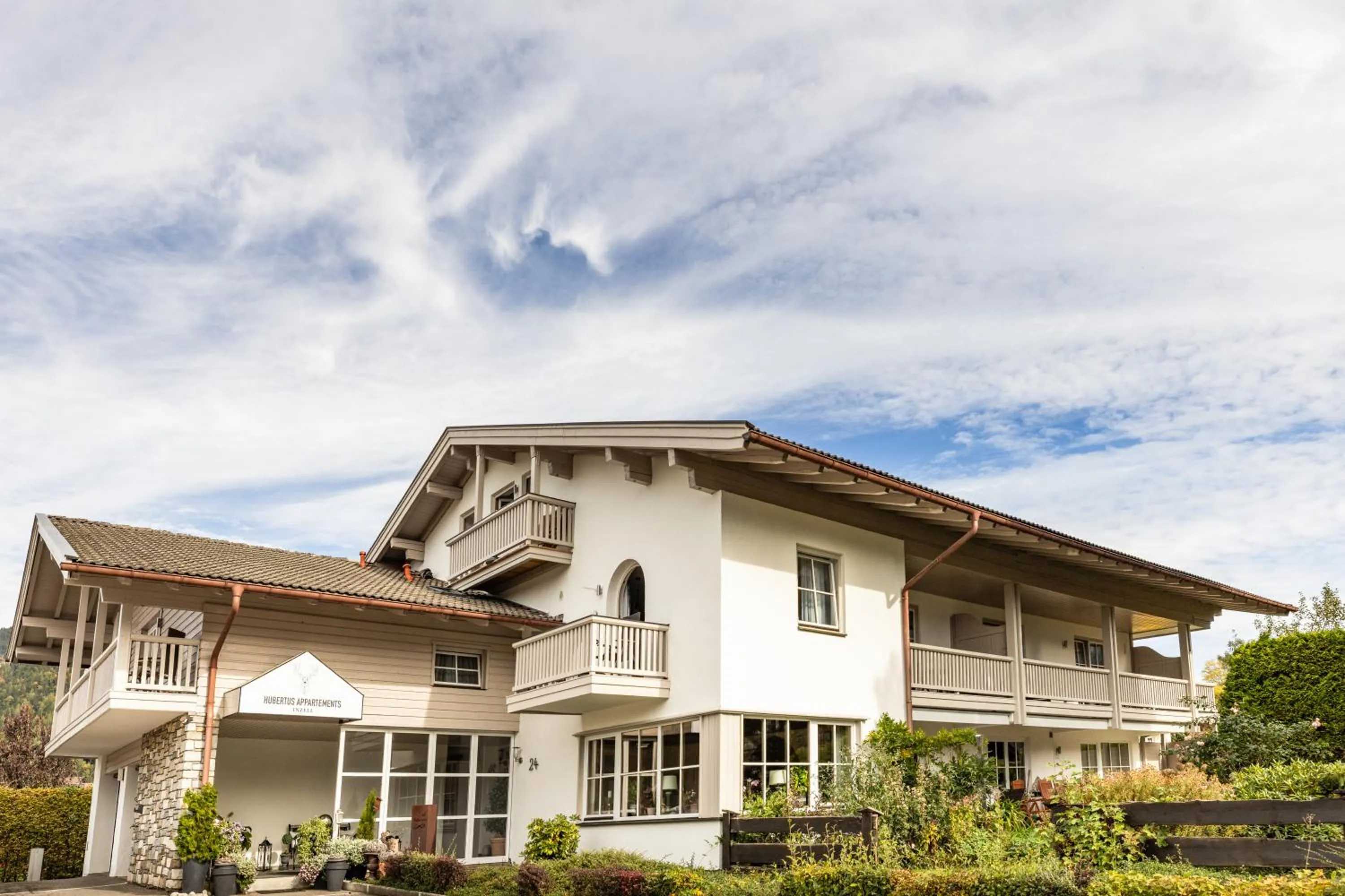 Property building in Hubertus Appartements Inzell