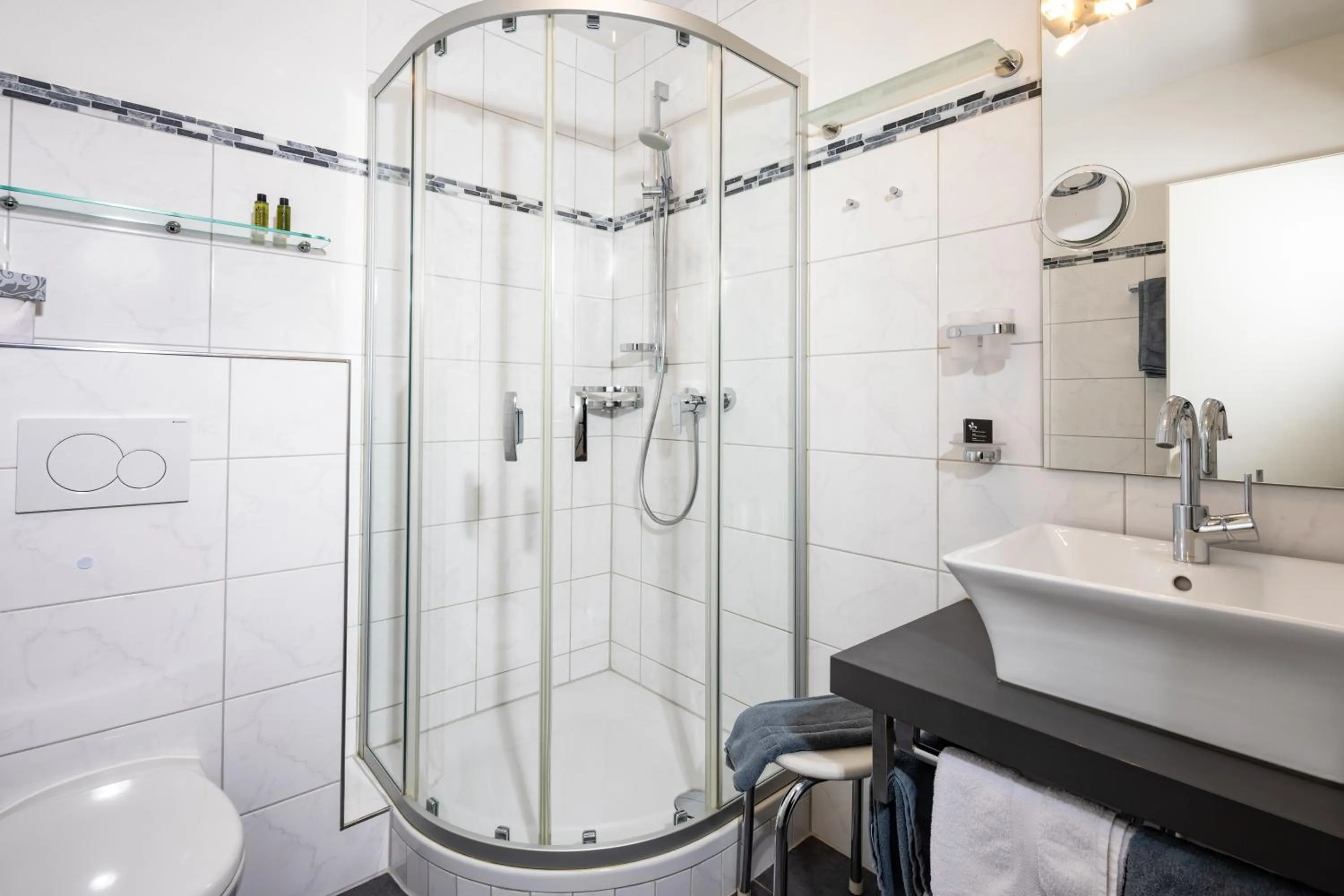 Shower in Hubertus Appartements Inzell