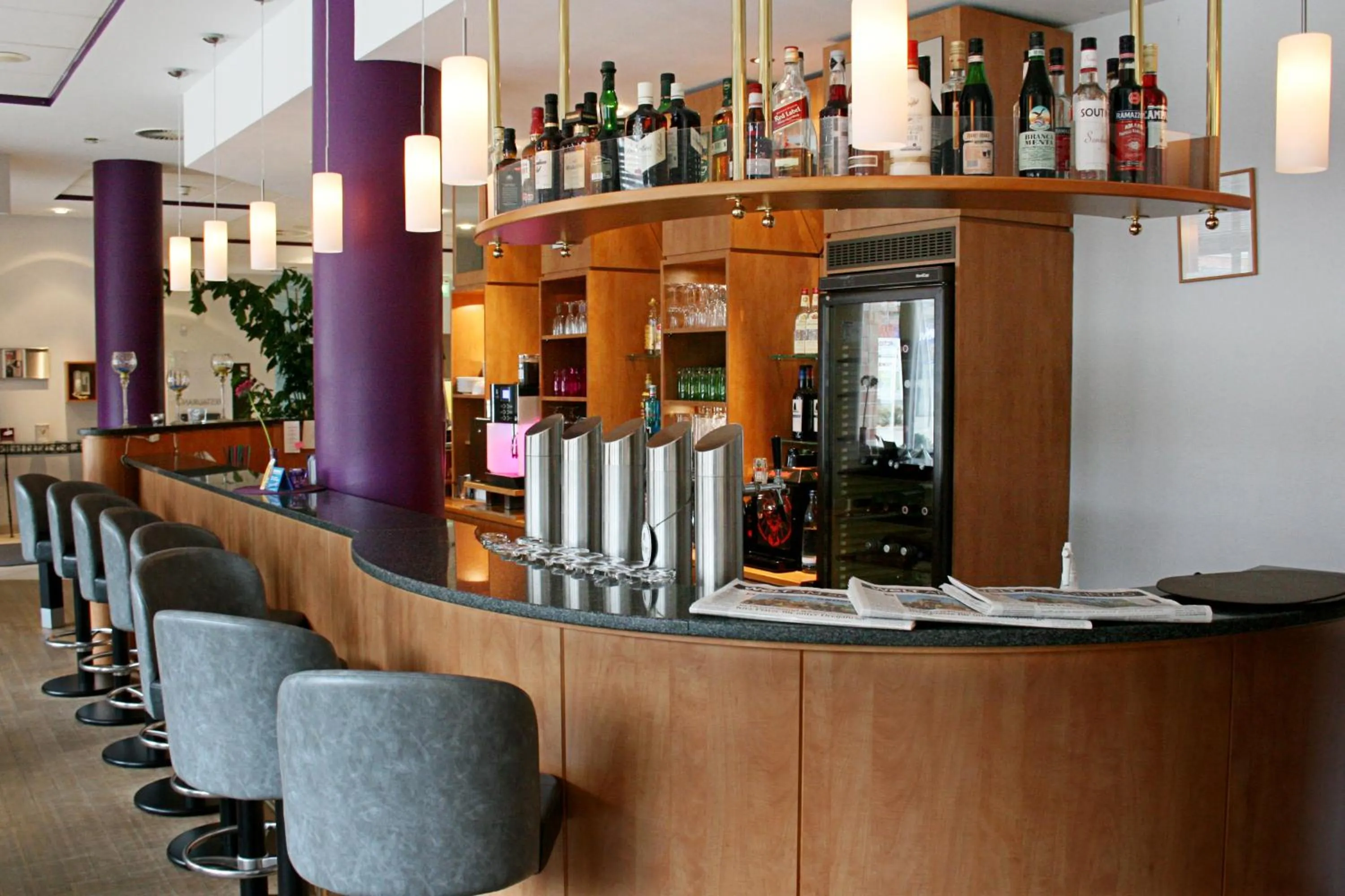 Lounge or bar in Hotel Mercator Itzehoe-Klosterforst