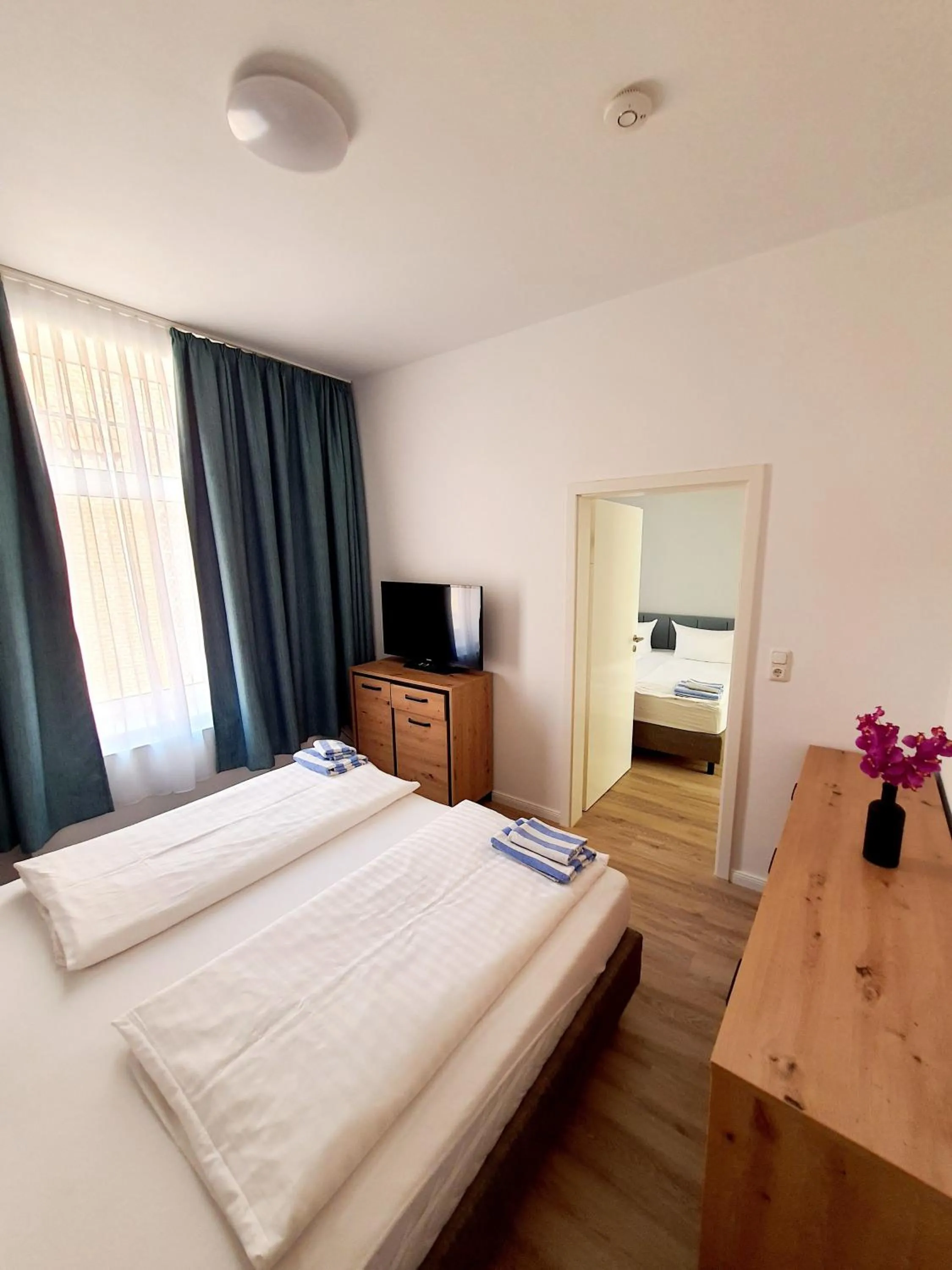Bed in Pension Apostel