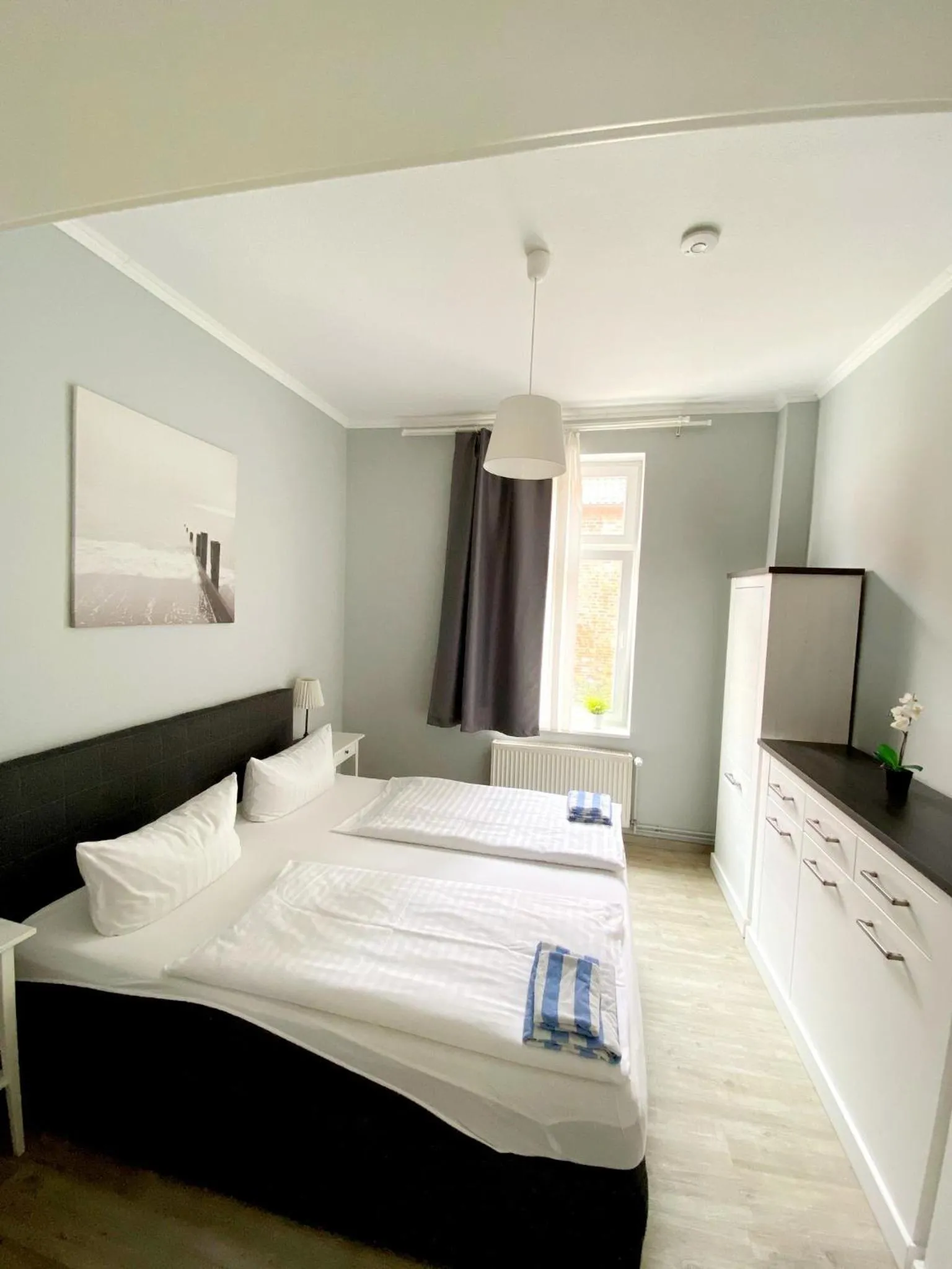 Bed in Pension Apostel